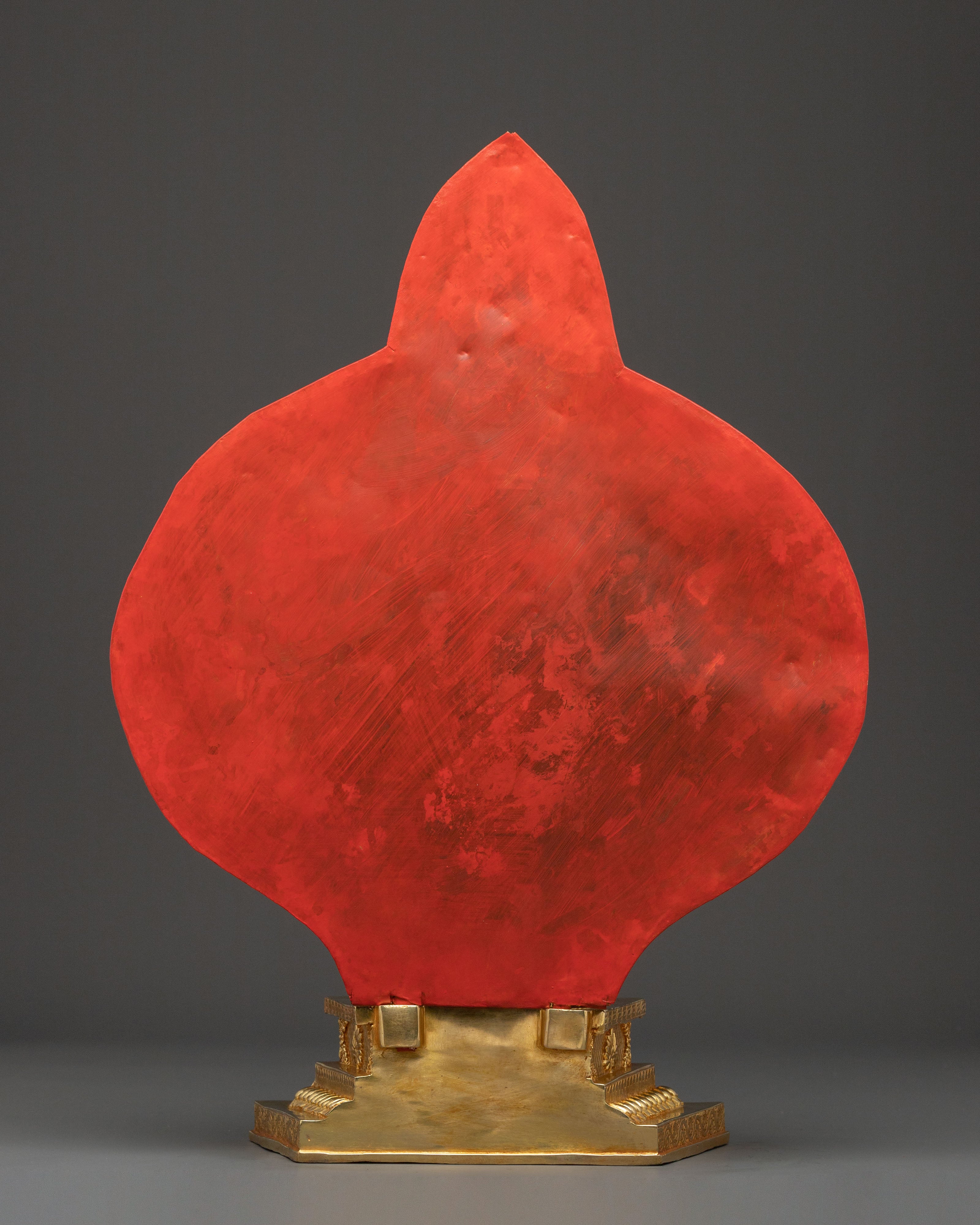 1000 Armed Chenrezig Statue | 24k Gold Glided with Gemstone Inlay