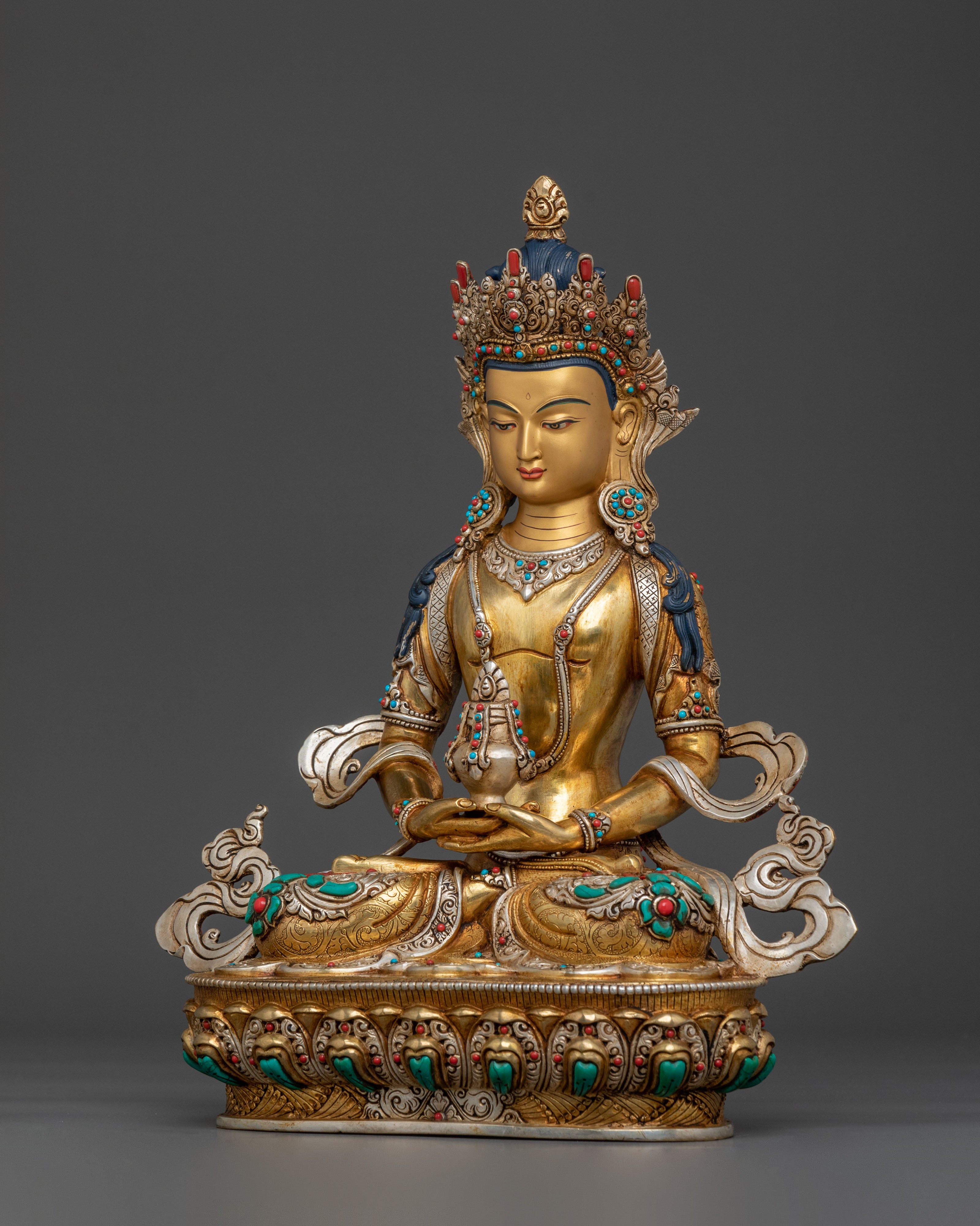 Amitayus Sacred Statue | Long Life Deity