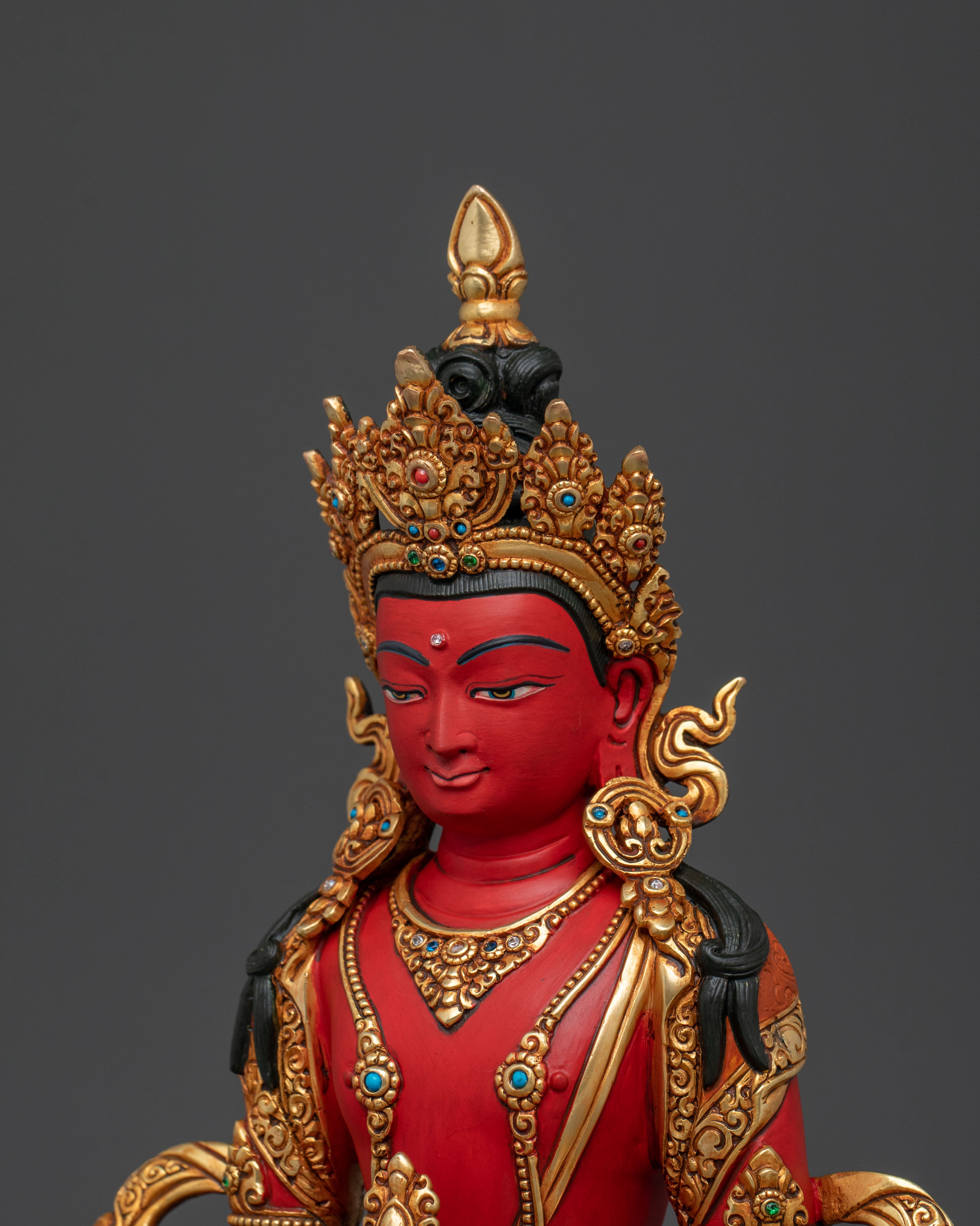 Amitayus Figurine | Long Life Buddhist Deity