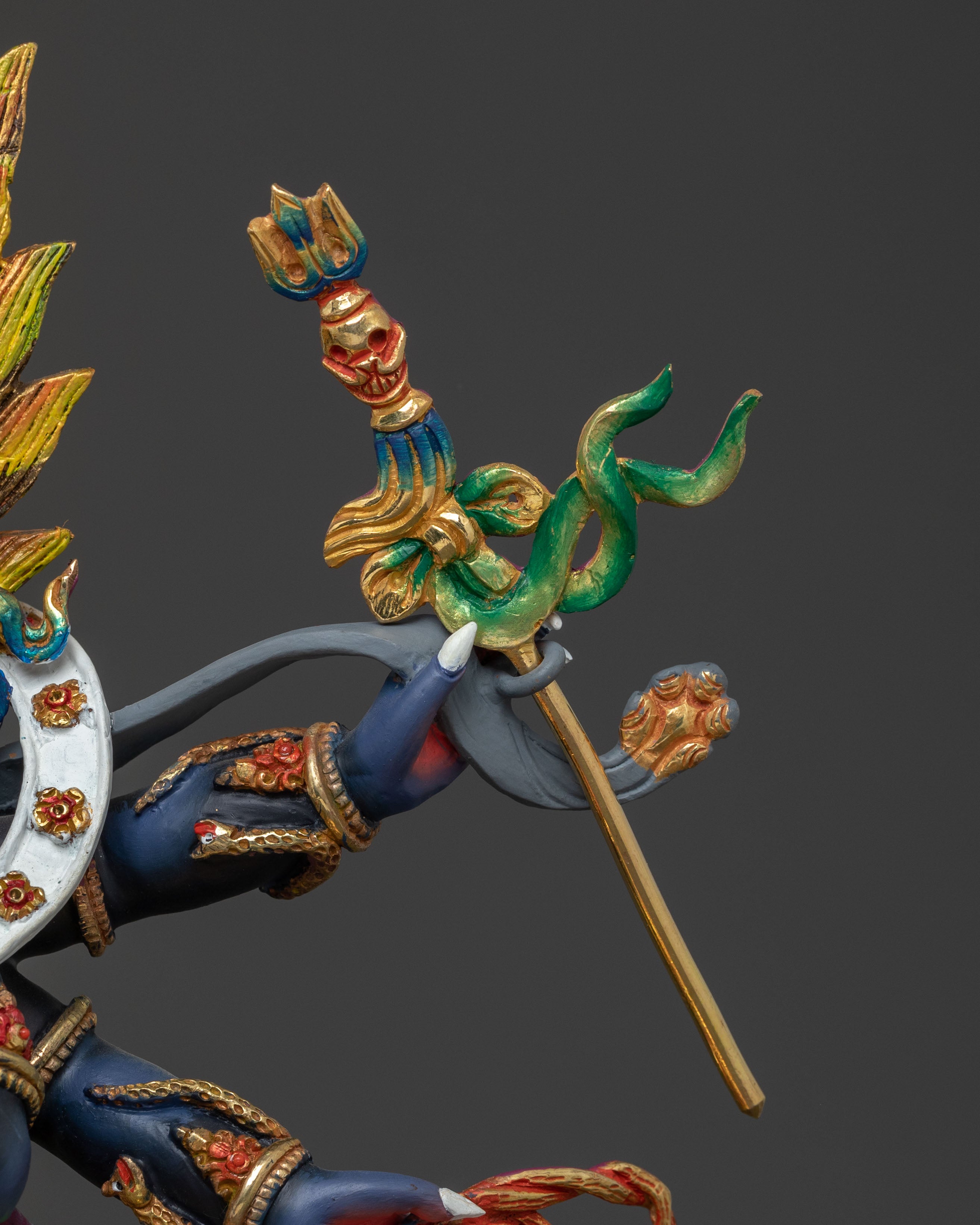 Six Armed Mahakala Statue | Supreme Guardian