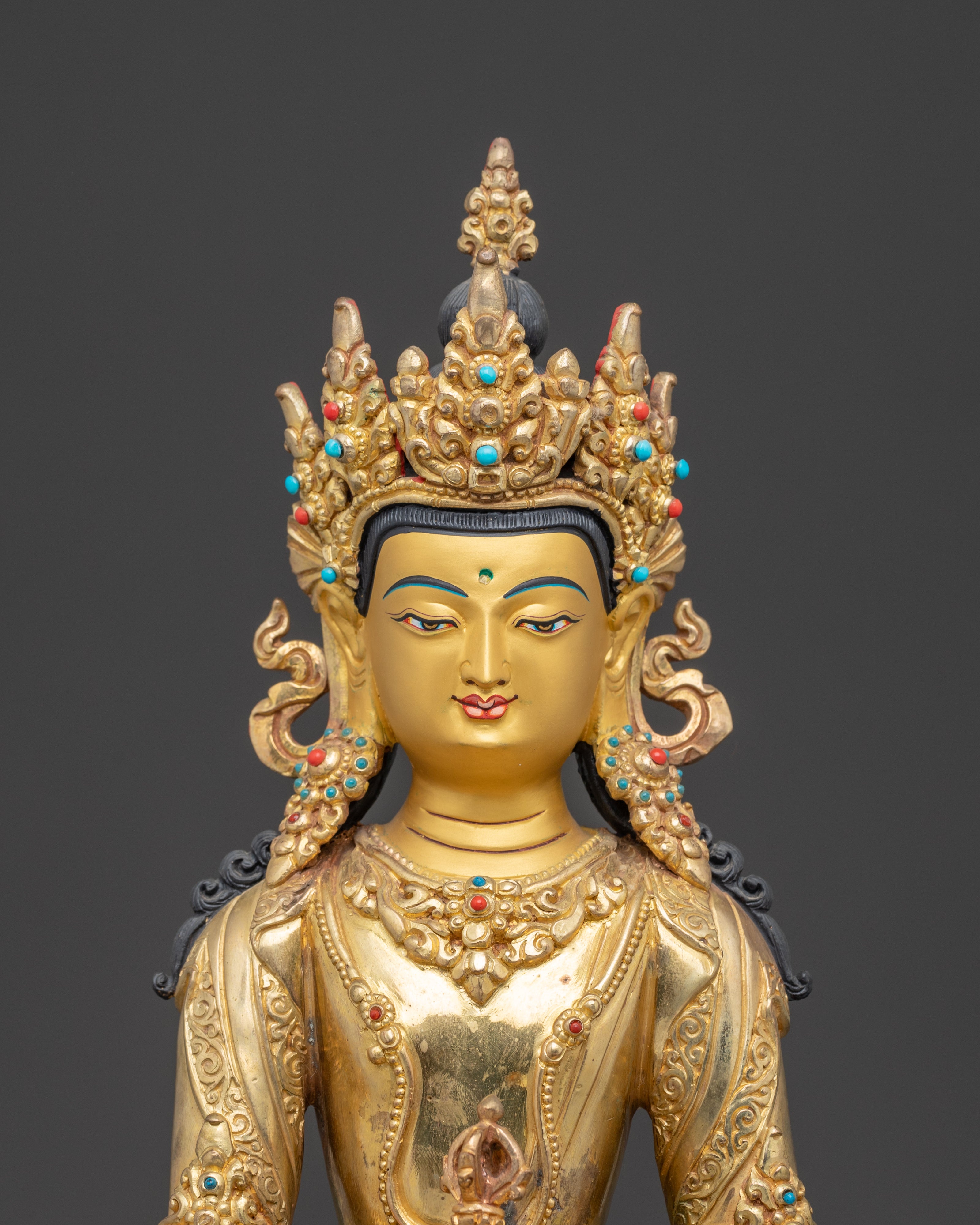 Mitupa Statue: Unity of Wisdom and Compassion