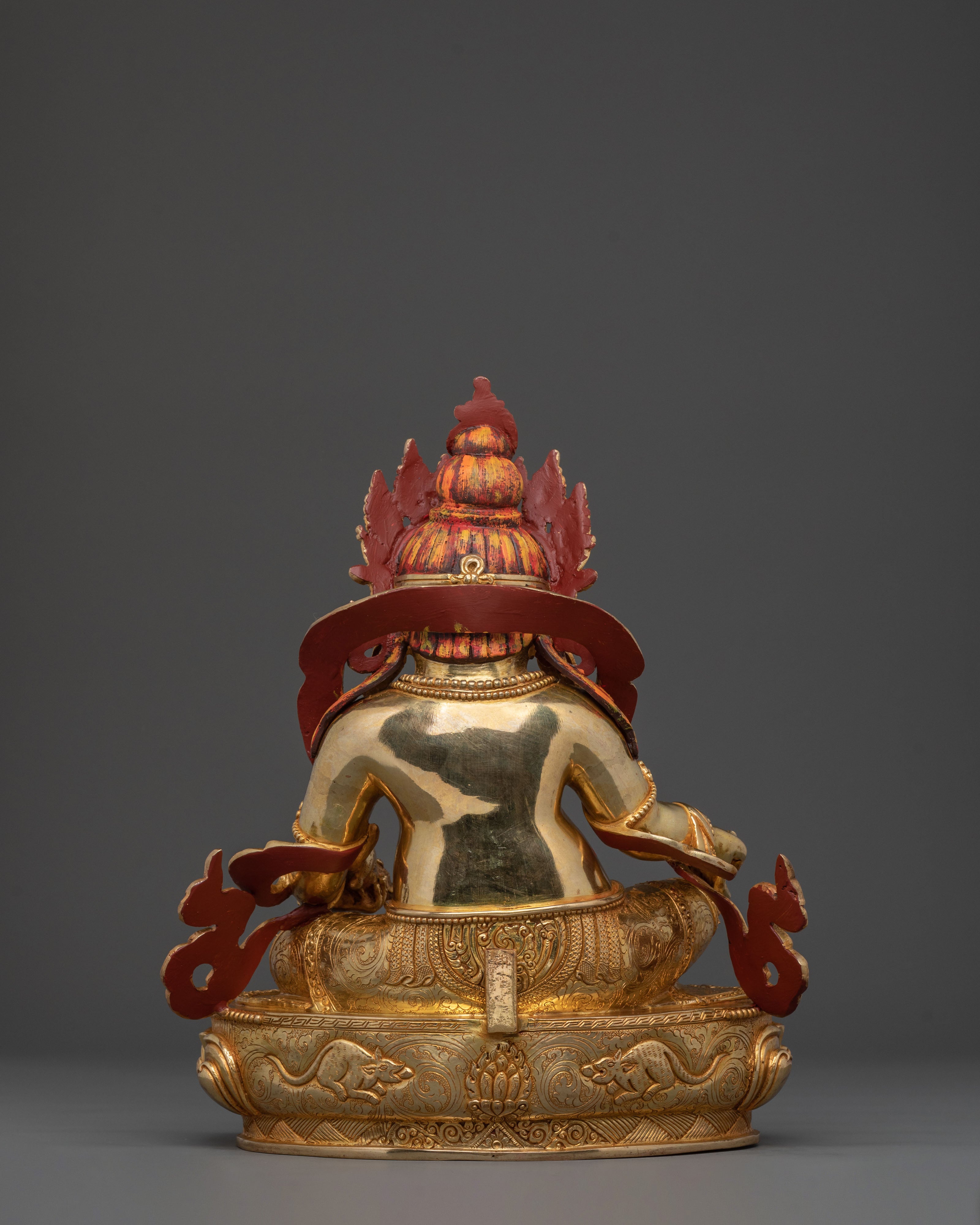 Dzambhala Statue: The Golden God of Wealth