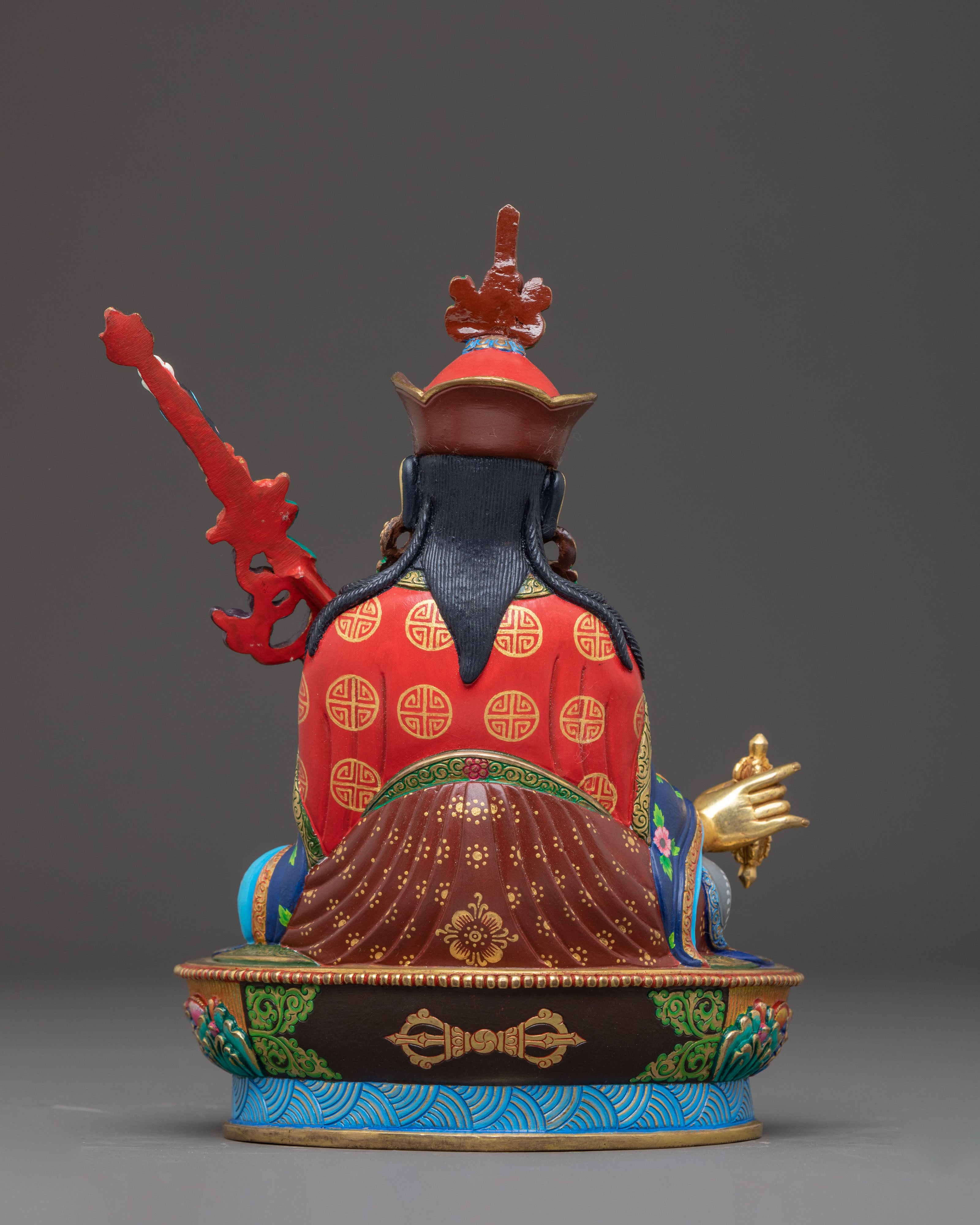 Guru Rinpoche Statue: Tibetan Master Padmasambhava | Vajrayana Teacher