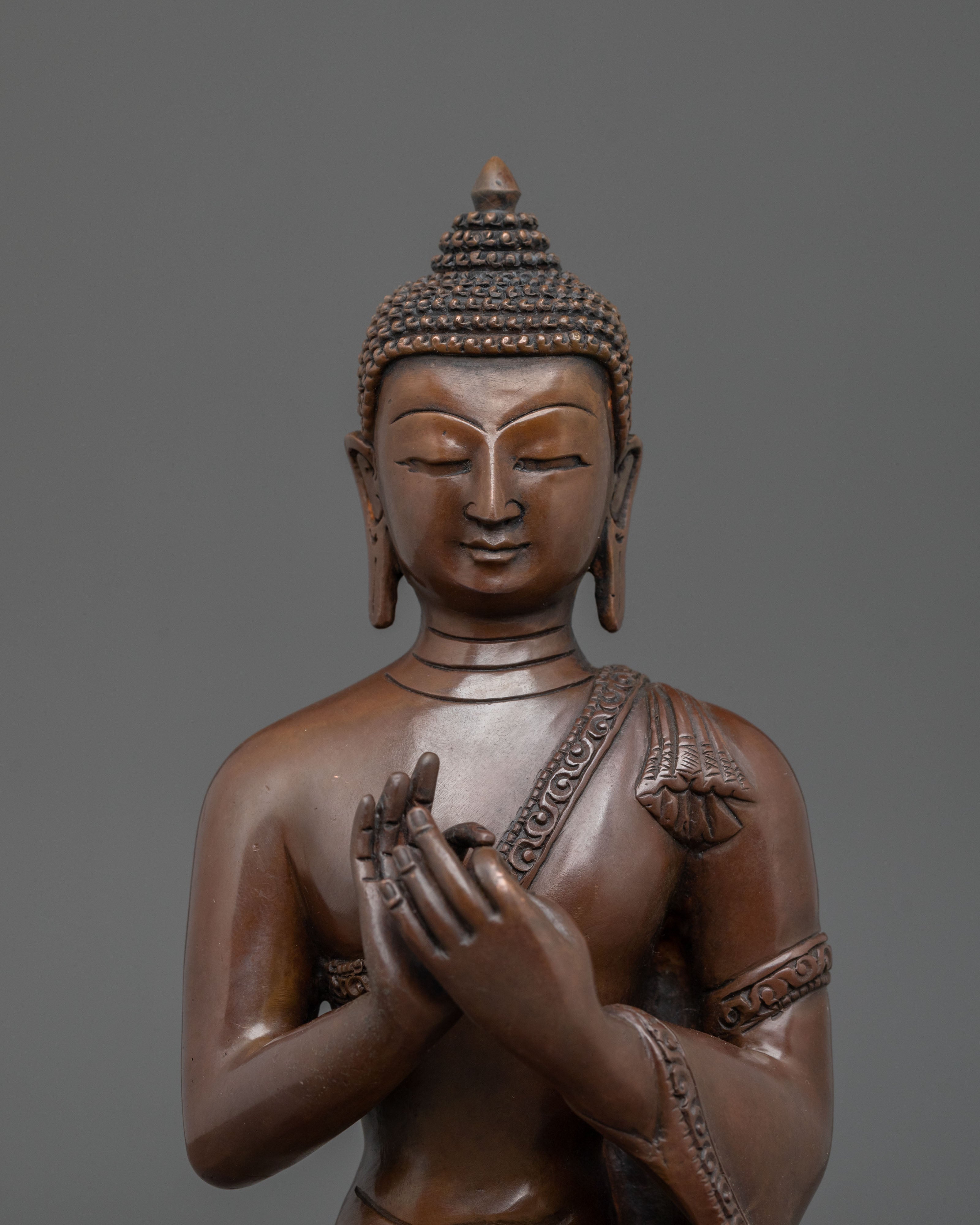 Vairocana Meditation Sculpture: Tibetan Buddhist Sacred Sculpture