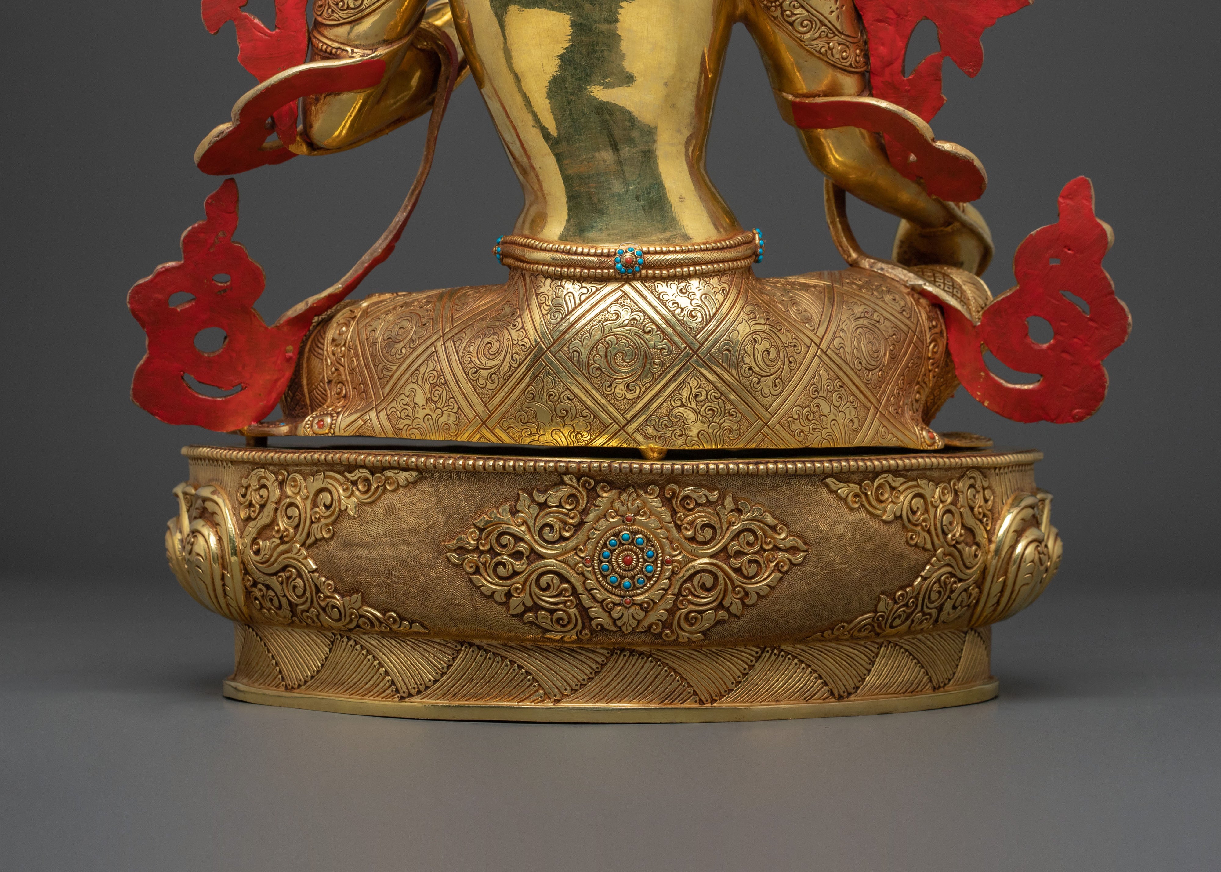 Handcrafted Green Tara Statue | Symbol of Healing