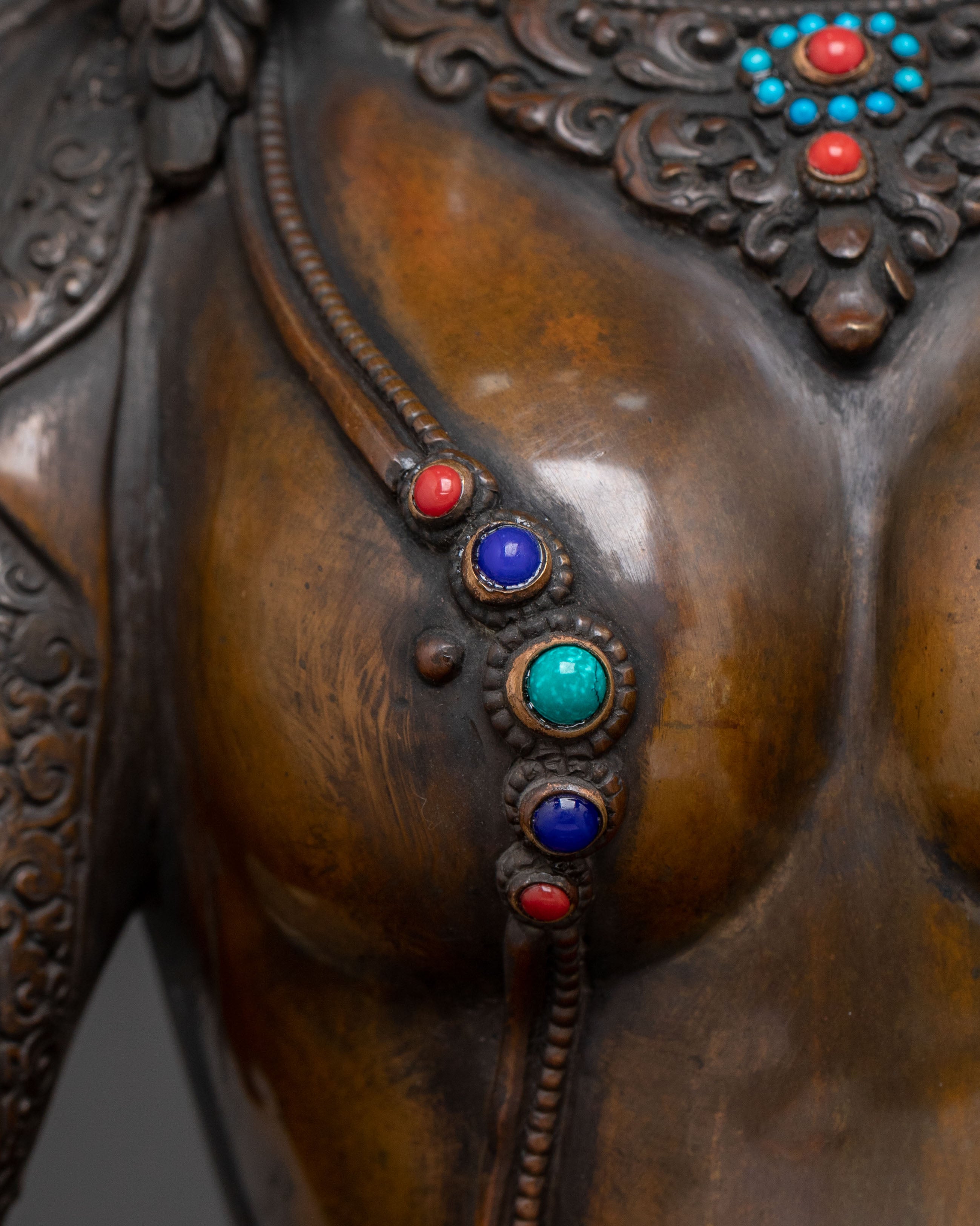 Compassion Goddess White Tara Statue | Sacred Icon