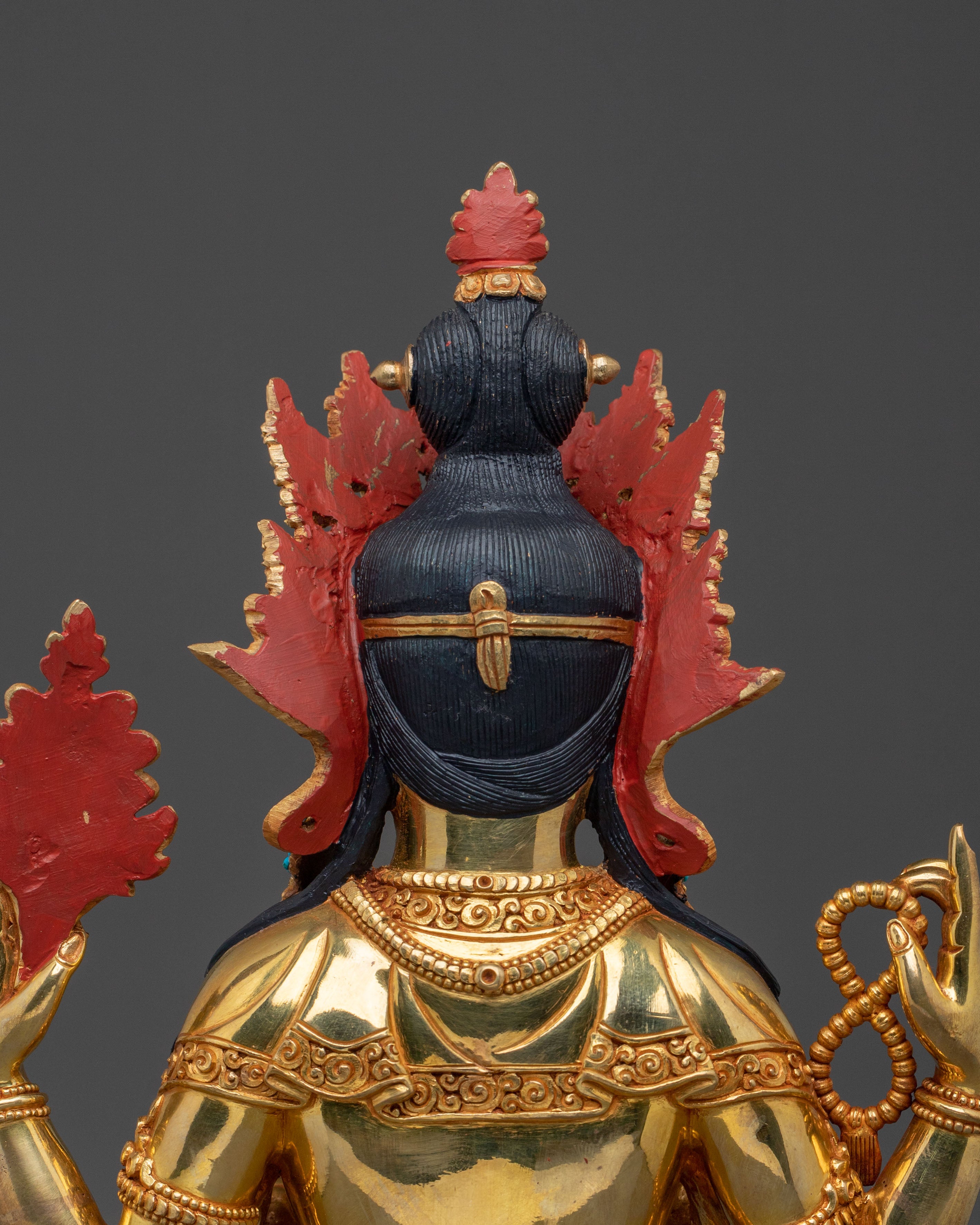 Four Armed Chenrezig Sculpture | Wisdom Icon
