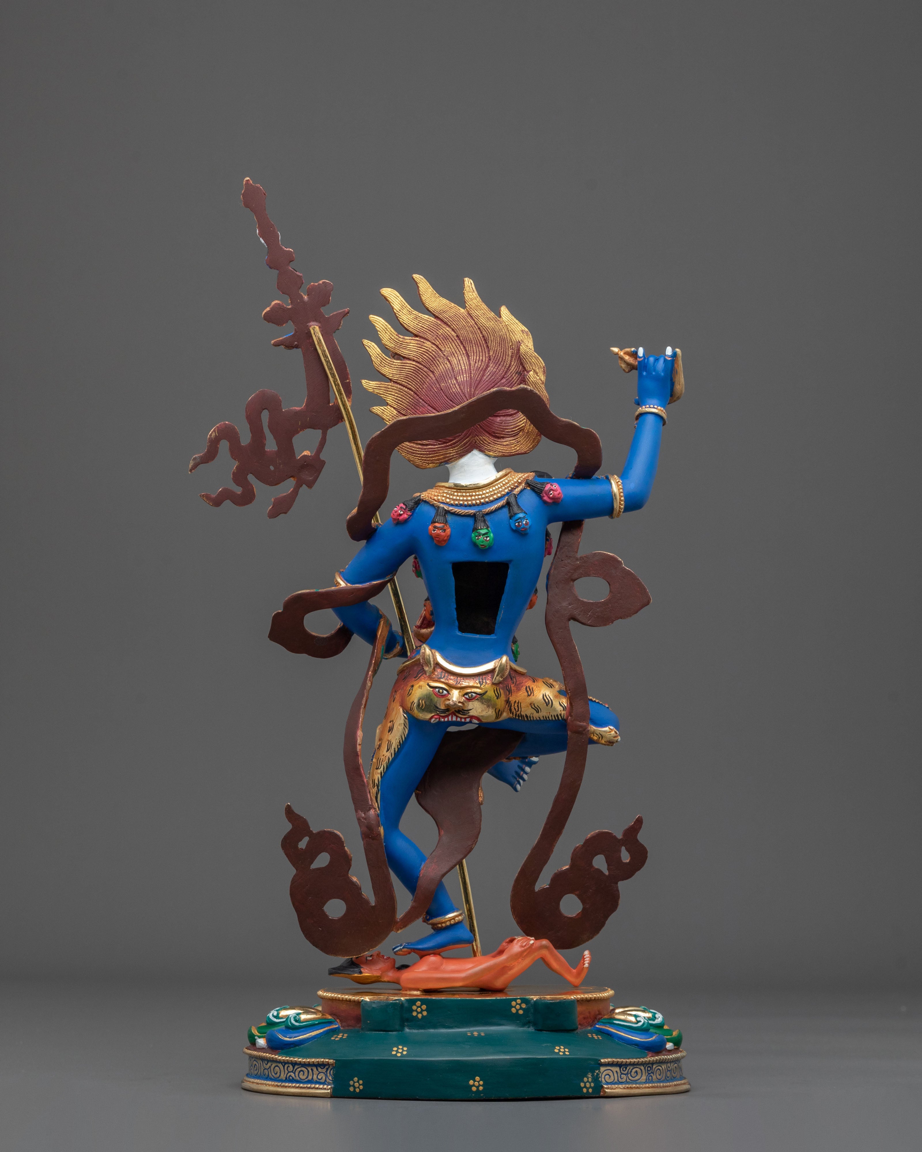 Sacred Protector Shima Mukha Statue | Sacred Protector of Vajrayana Buddhism