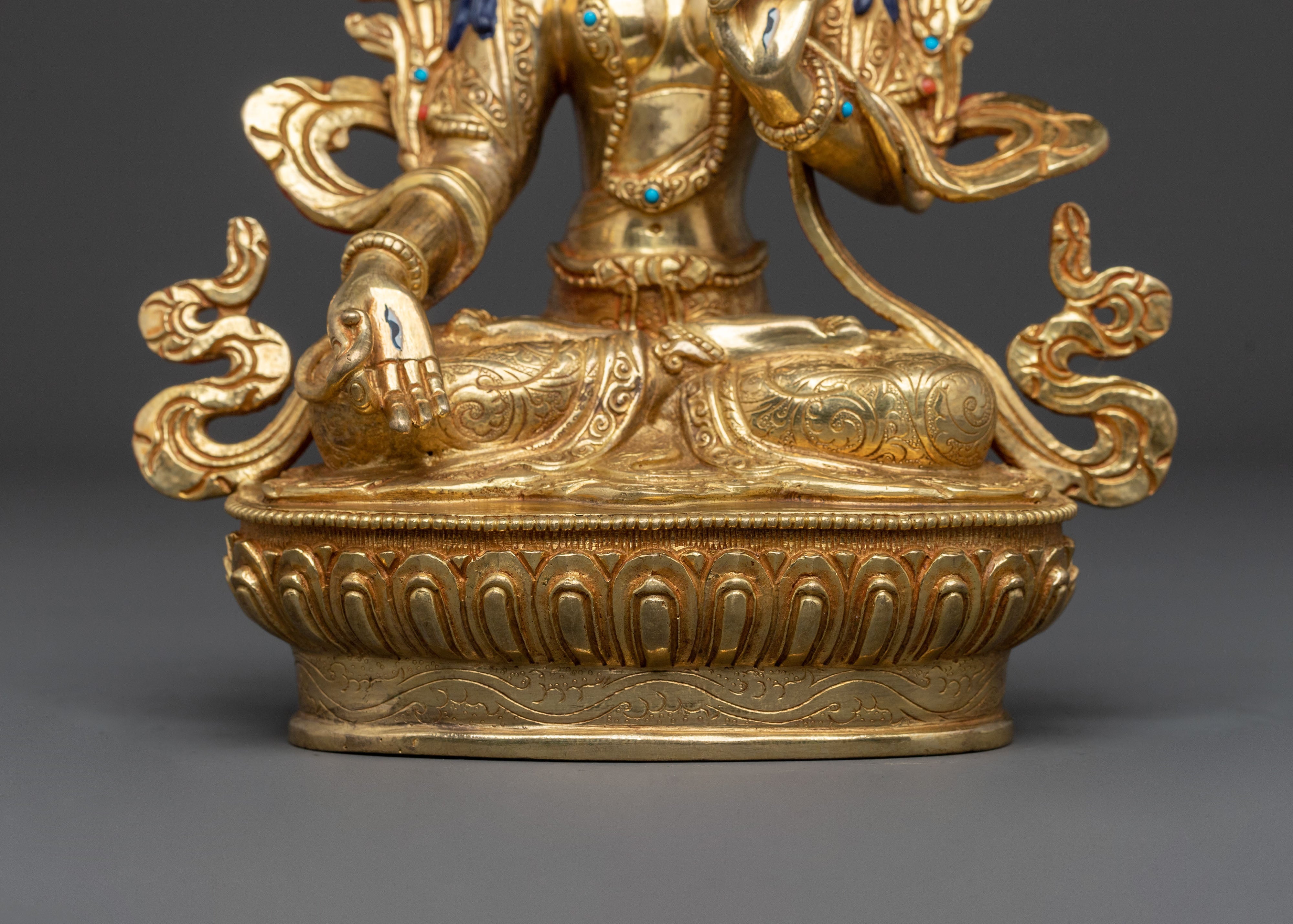 White Tara Blessing Statue | Longevity Figurine