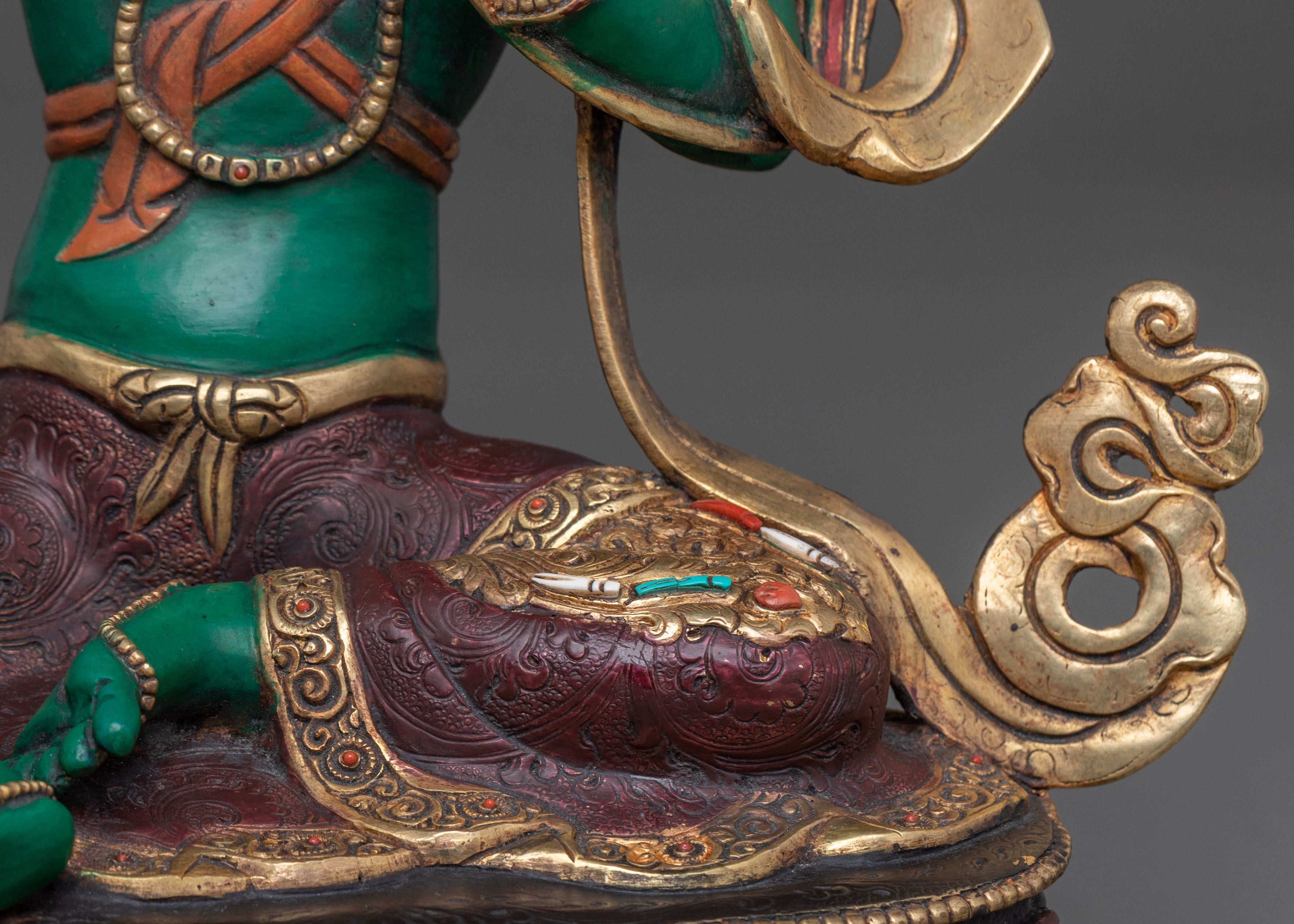 Divine Green Tara Sculpture | Goddess of Compassion & Protection