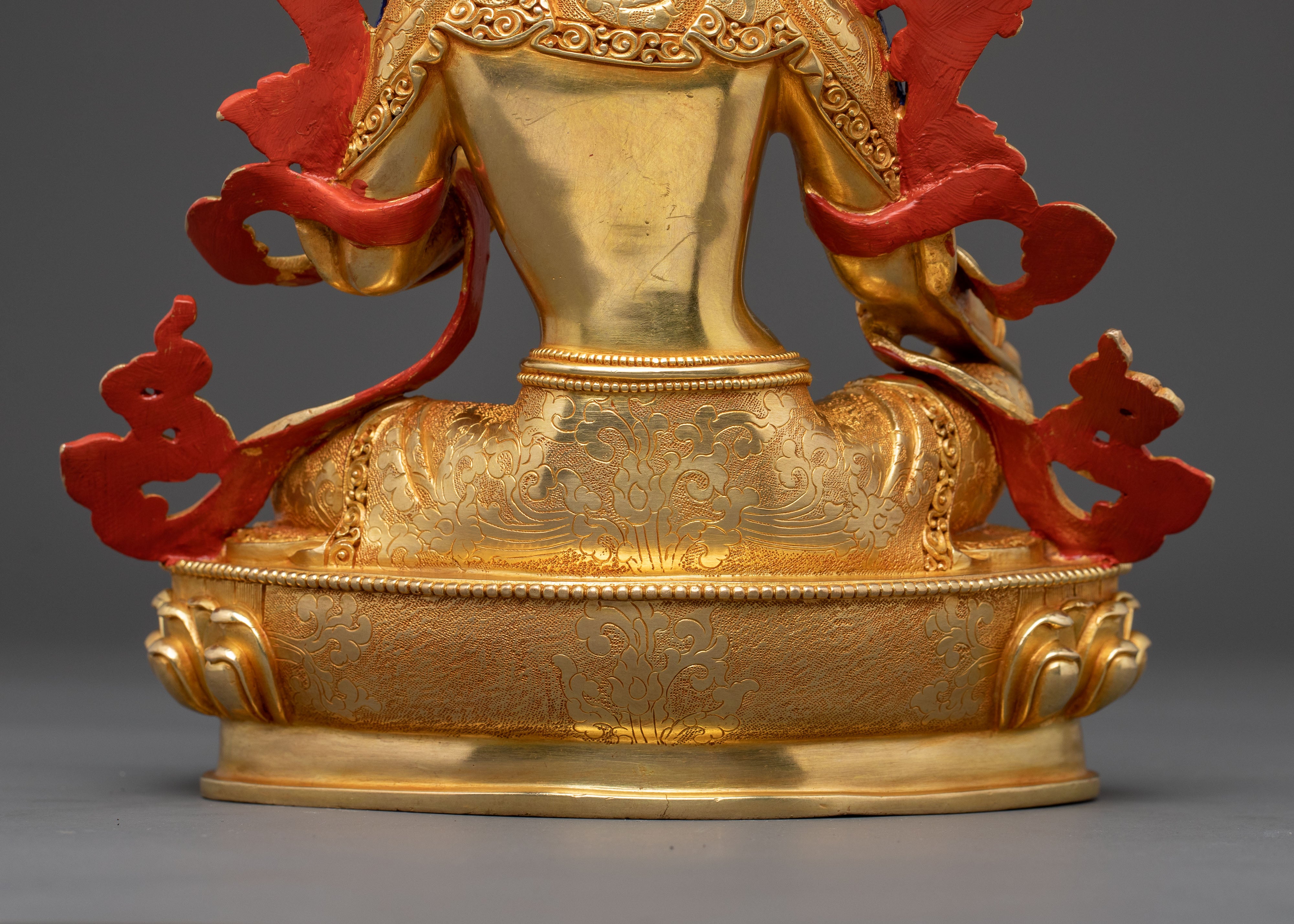 Guardian Green Tara Peace Statue | Handcrafted Serenity