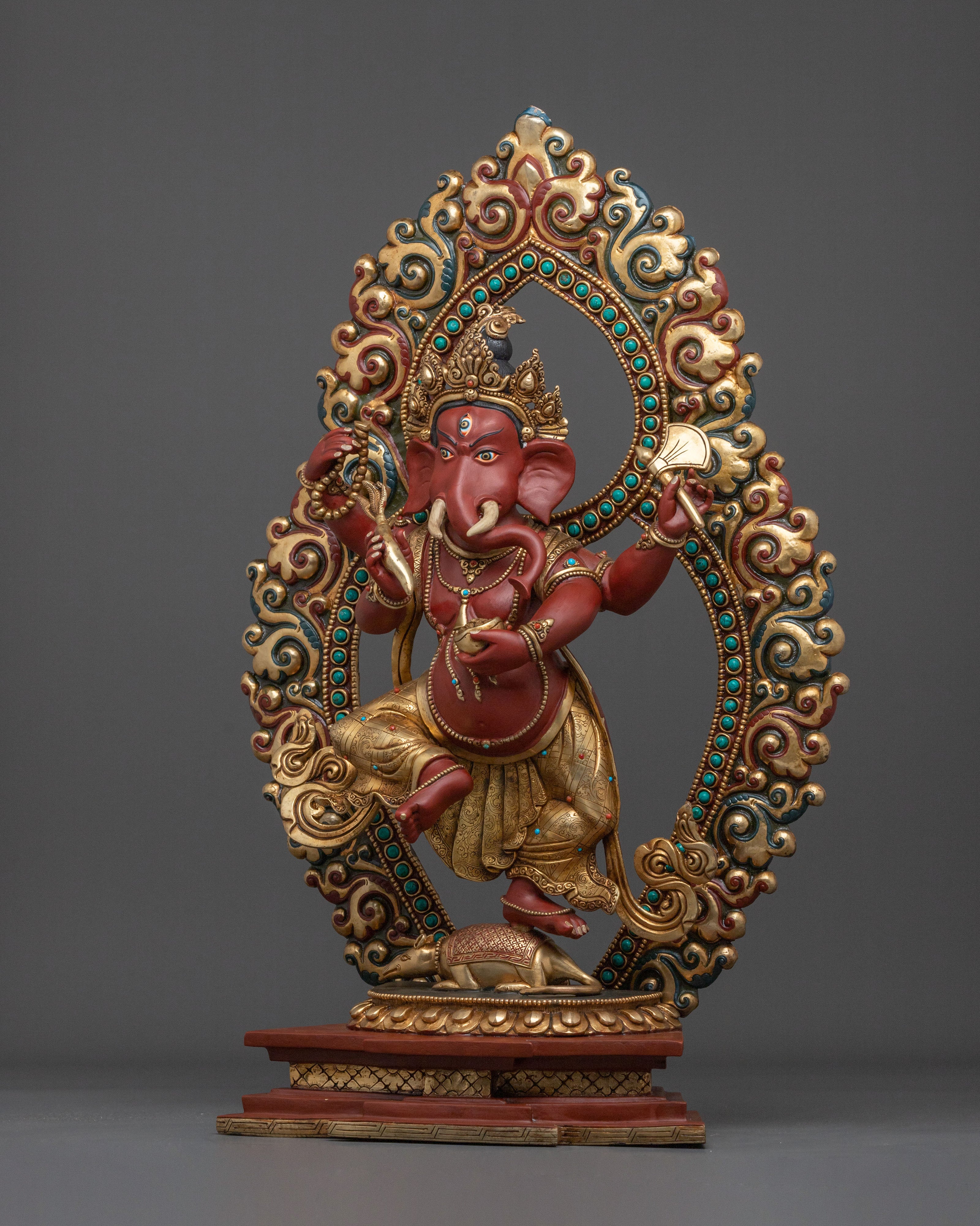 Hindu God Ganesh Sacred Sculpture | Home Decor