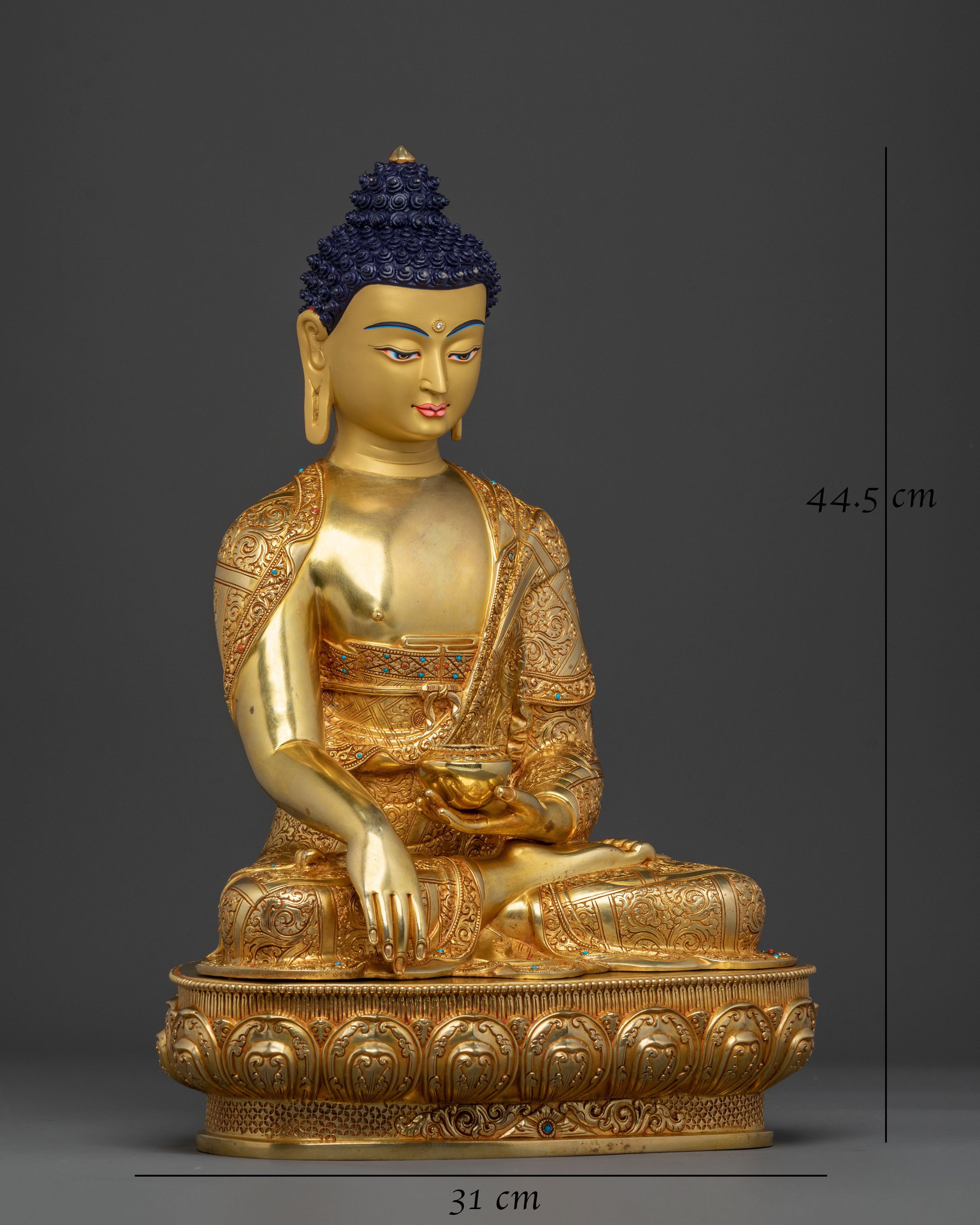 Handmade Shakyamuni Buddha Figurine | Home Decor