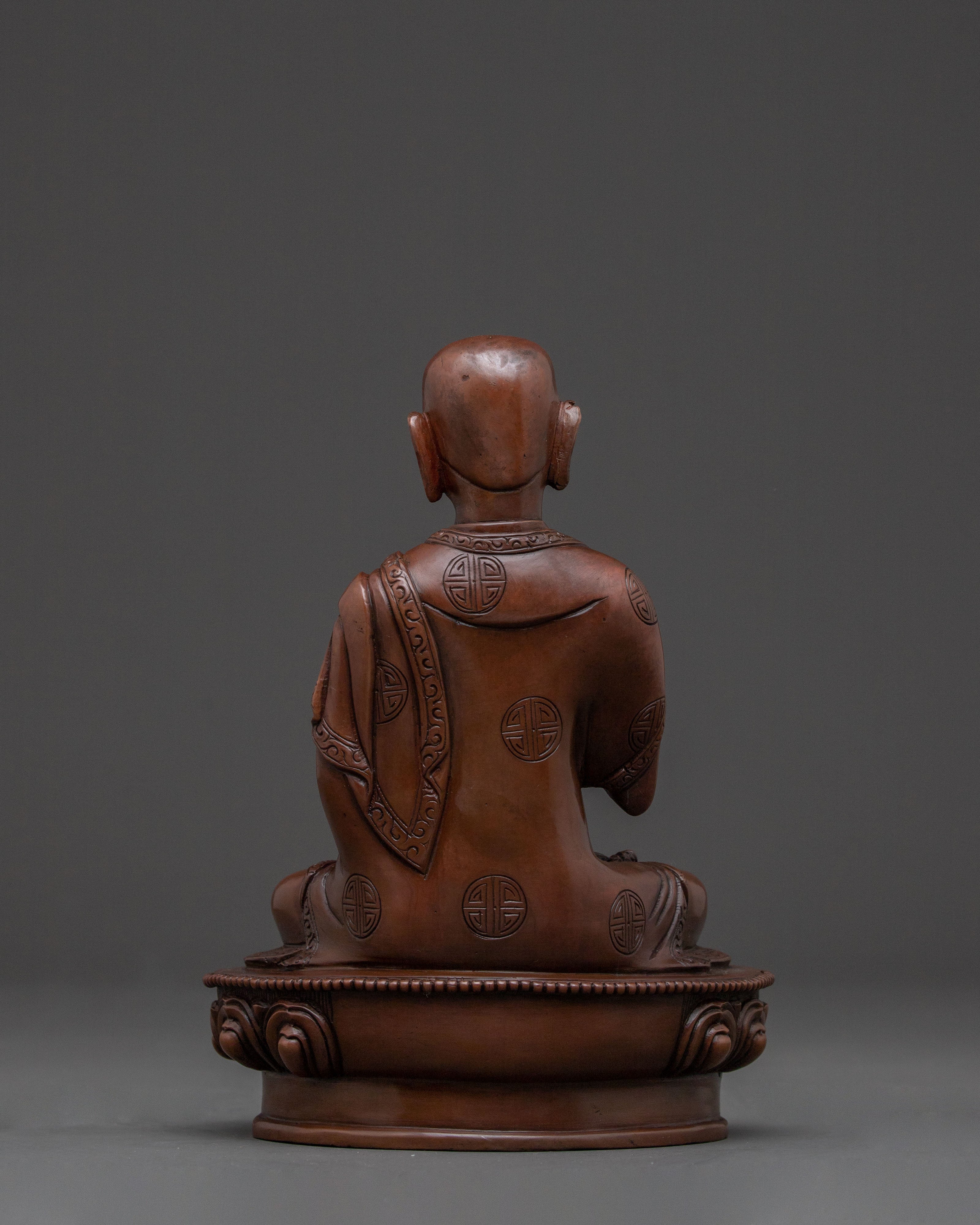 Tsongkhapa with Disciples Handcrafted Statue | Home Decor