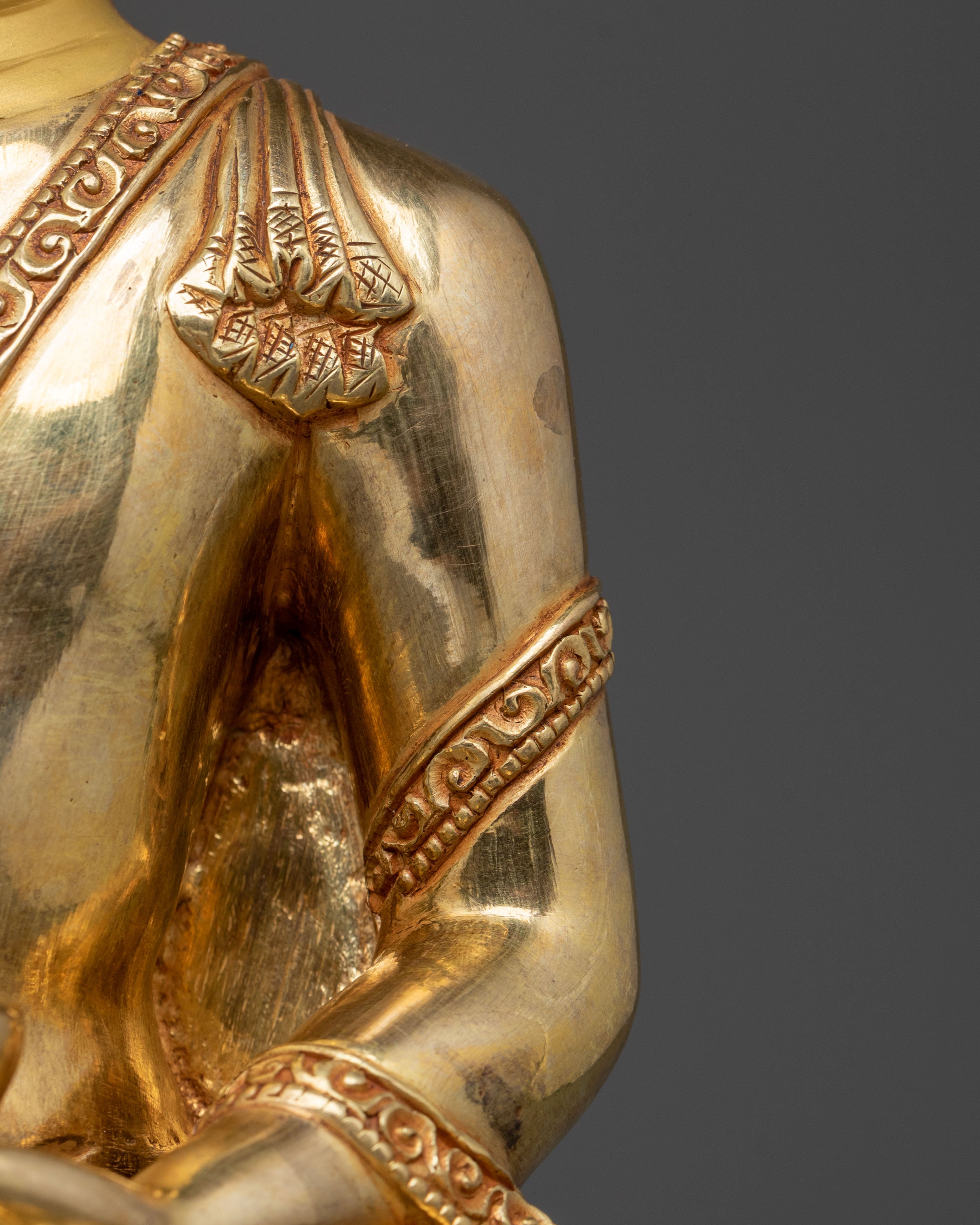 Shakyamuni Buddha Statue Radiates Enlightenment