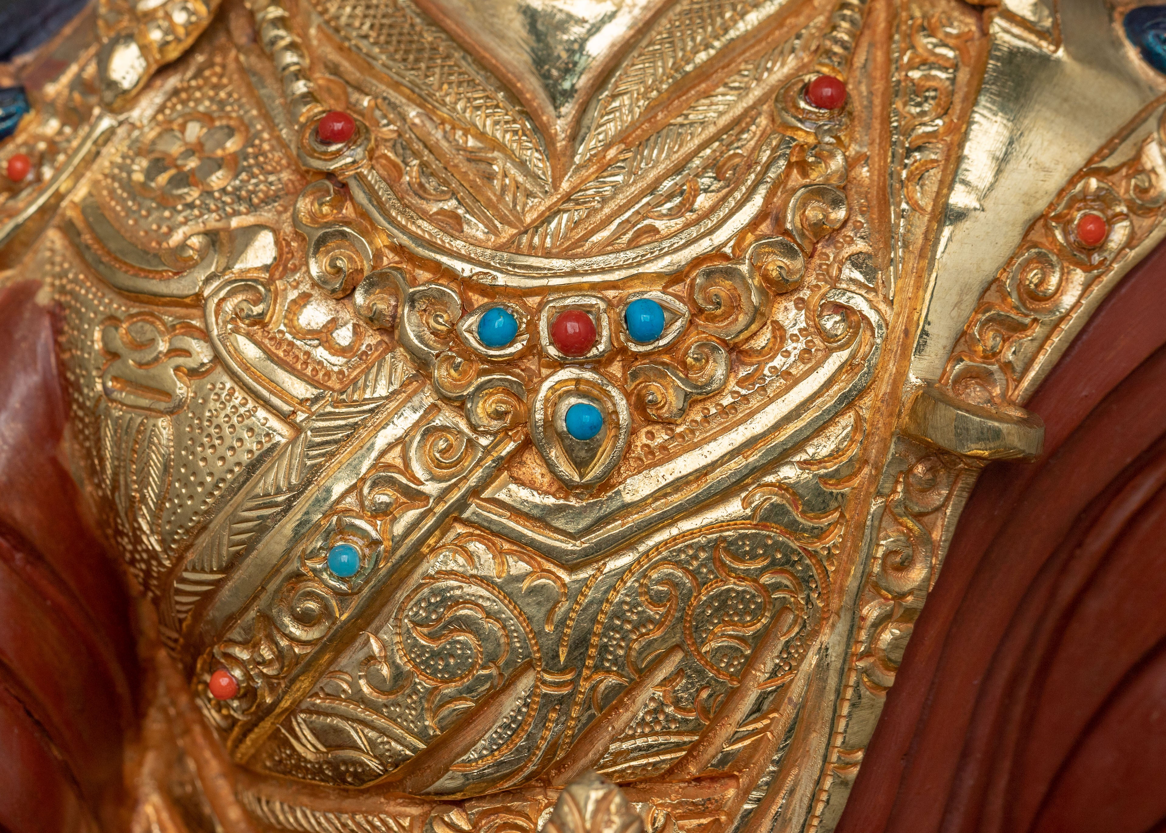 The Teacher of the Dharma Guru Rinpoche Statue