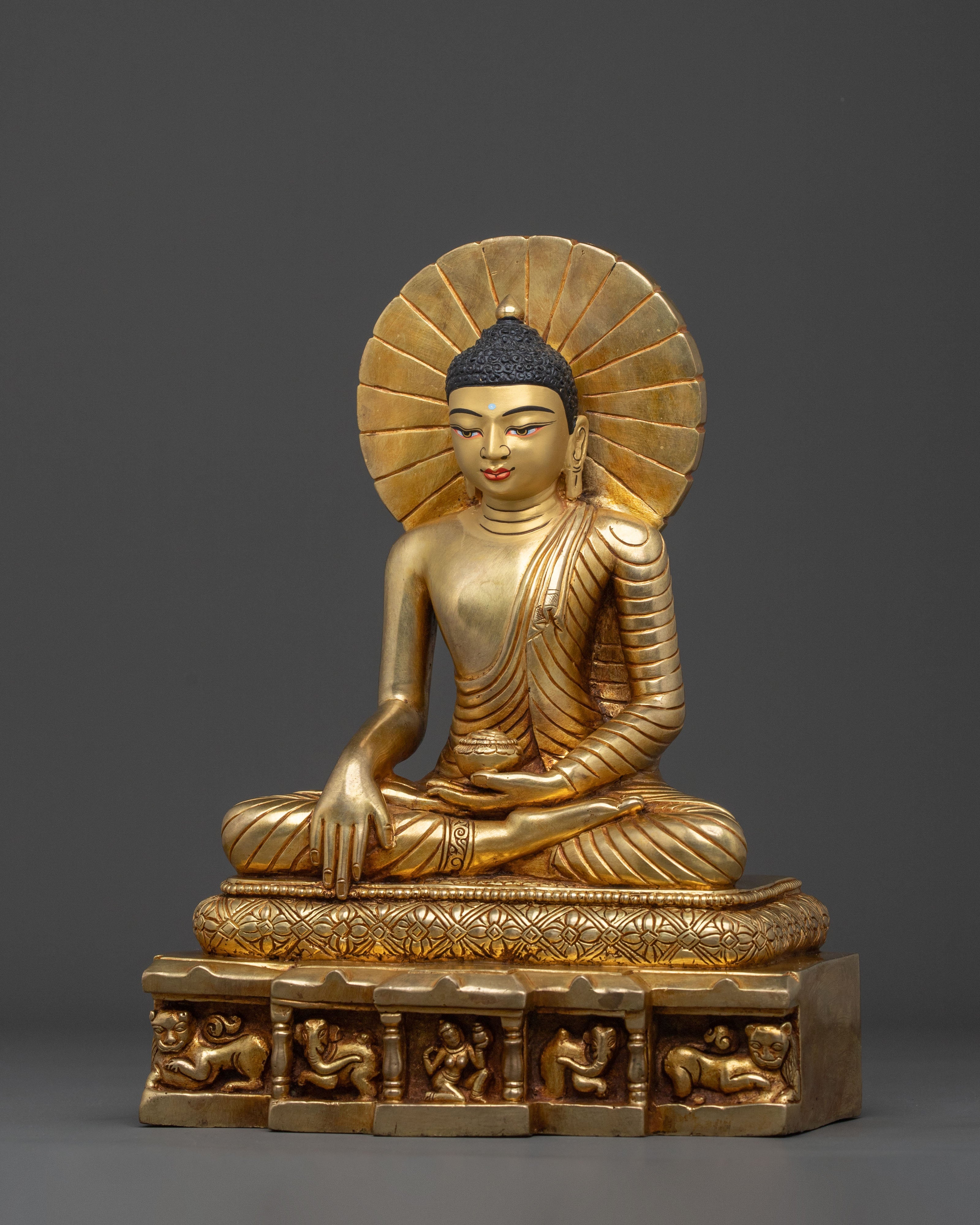 Buddha Shakyamuni Himalayan Dharma Statue