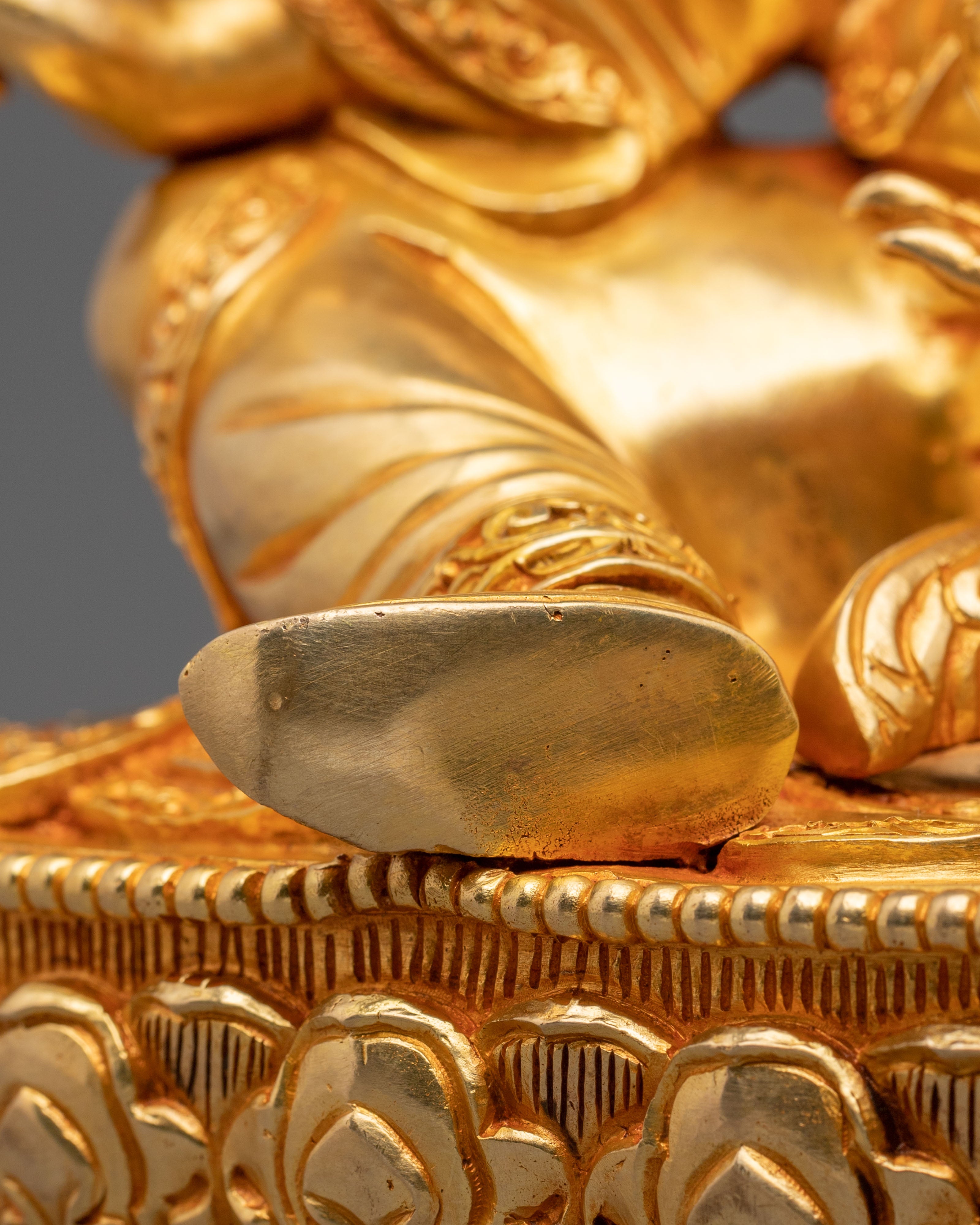 Handmade Guru Rinpoche Sculpture | Home Decor