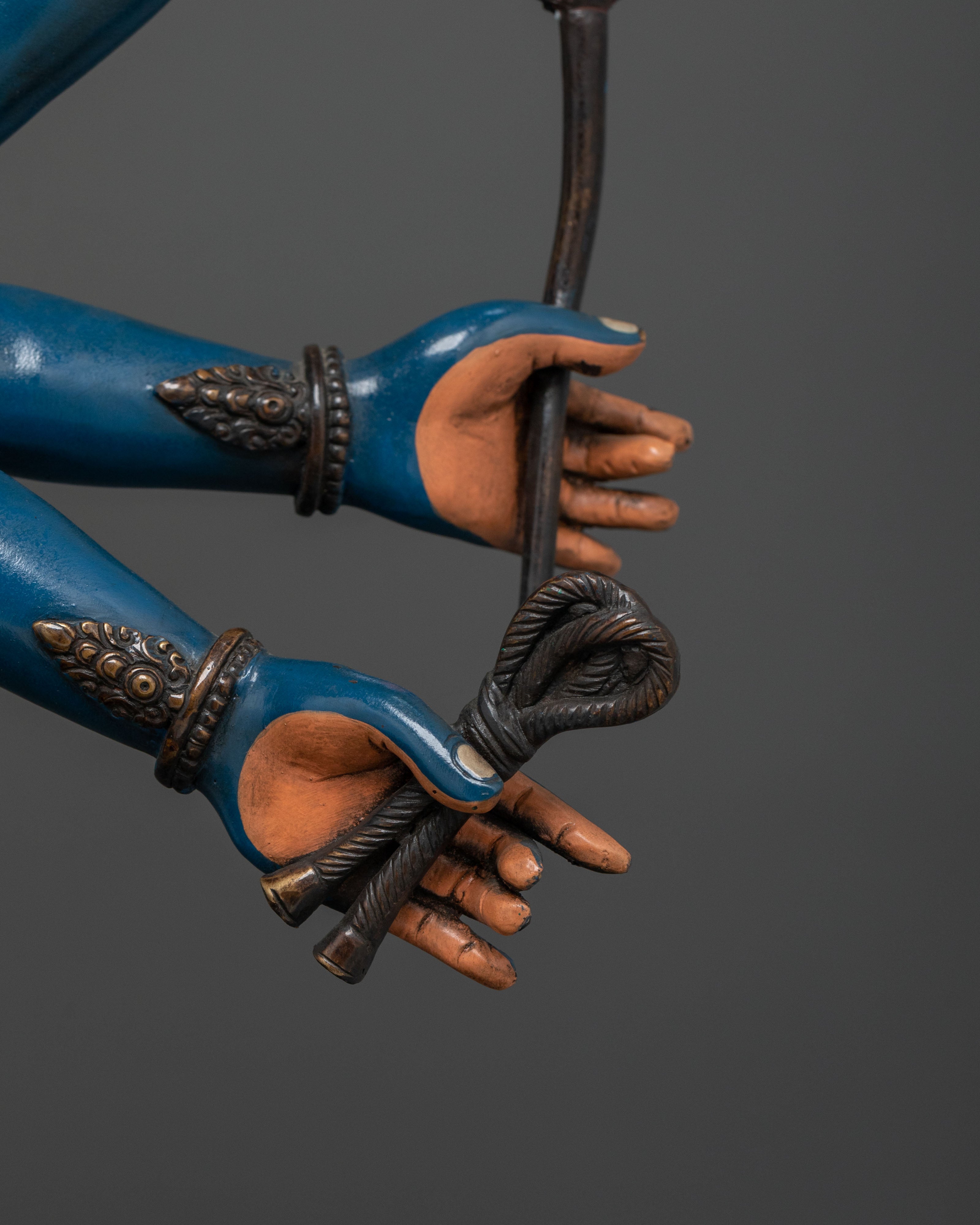 Lokeshwor Traditional Figurine in Pure Copper