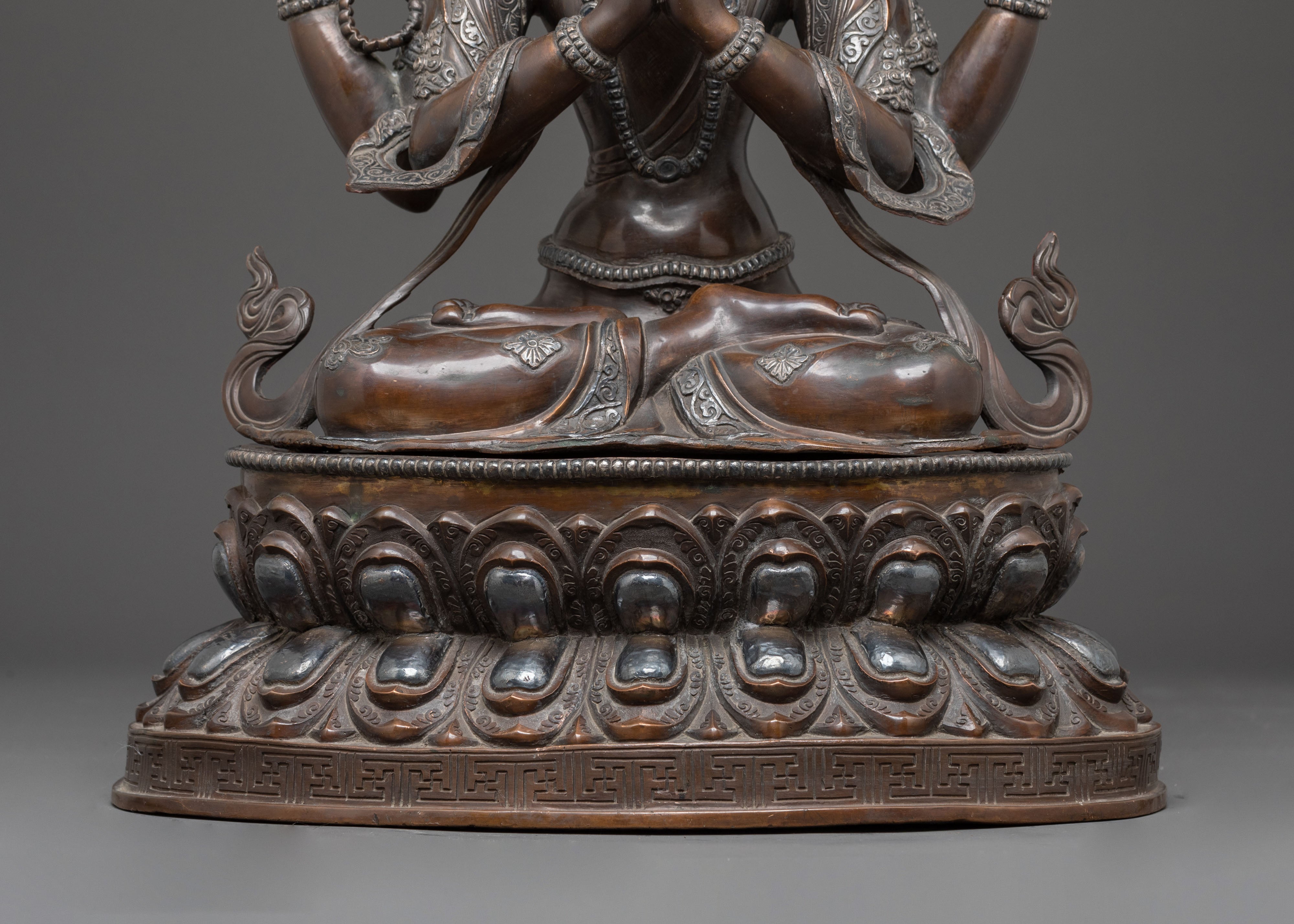 Compassion Buddha Chenrezig Statue | Avalokiteshvara Figurine
