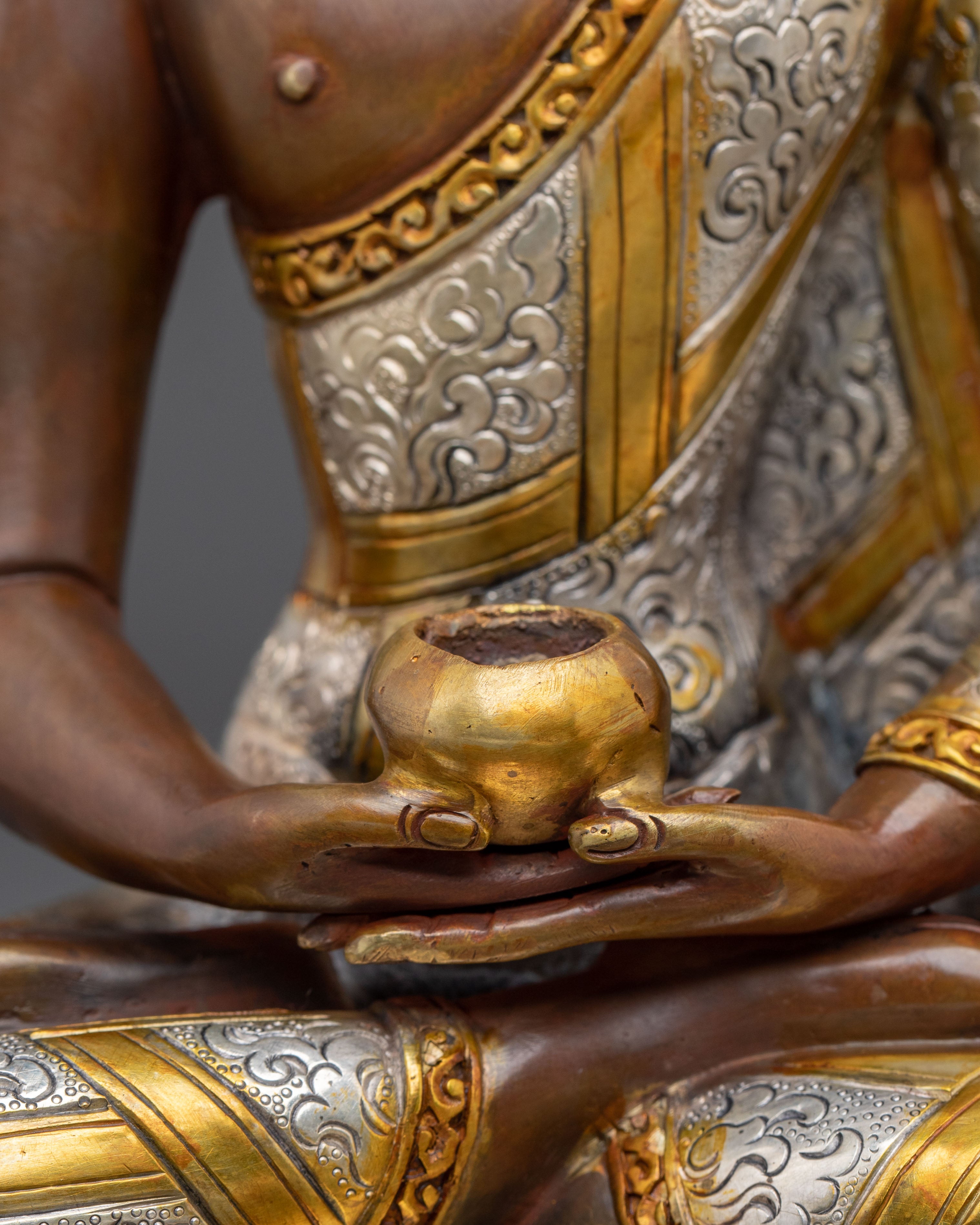 Amitabha Buddha Sacred Statue | Hand-Gilded Serenity