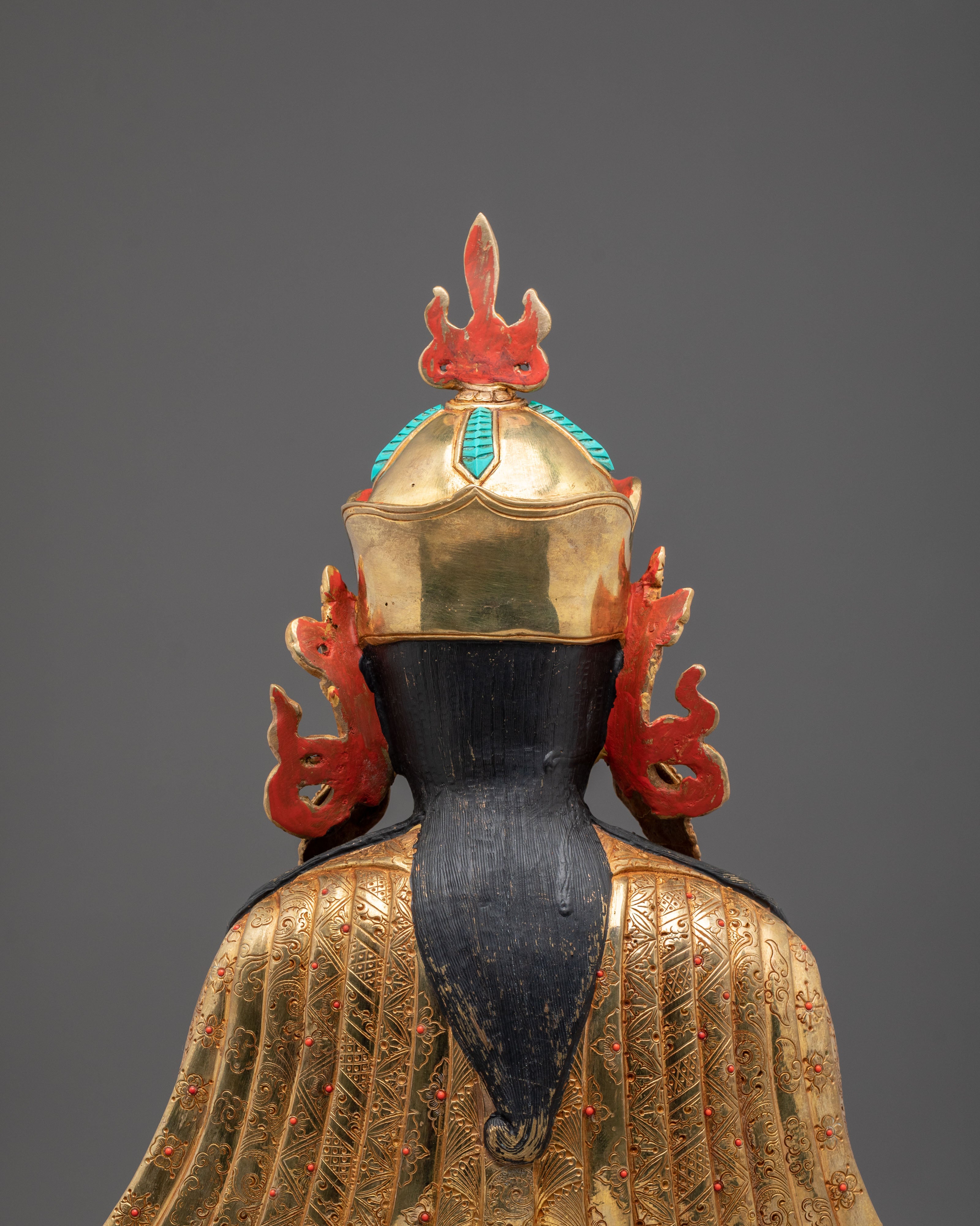 Guru Tsoyke Dorje Copper Figurine | Symbol of Wisdom