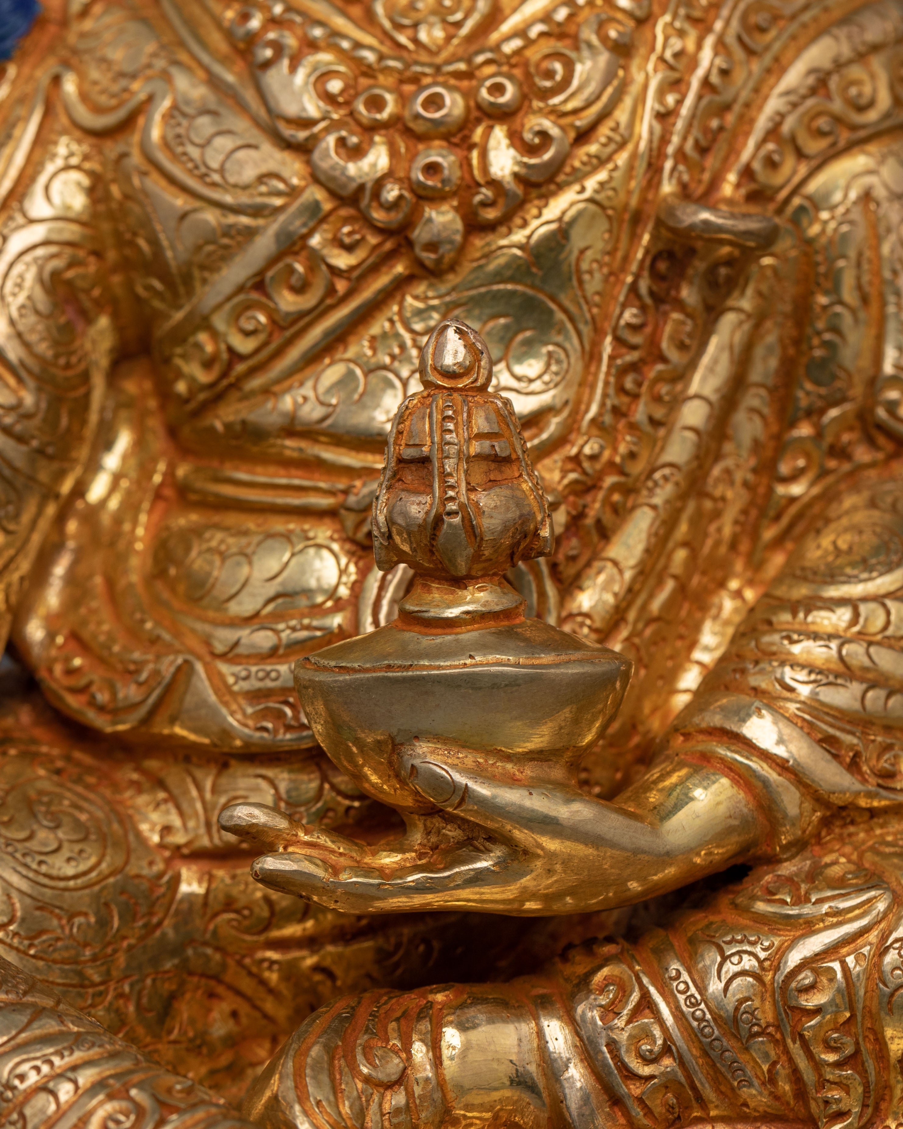 Guru Padmasambhava Himalayan Statue | Home Decor