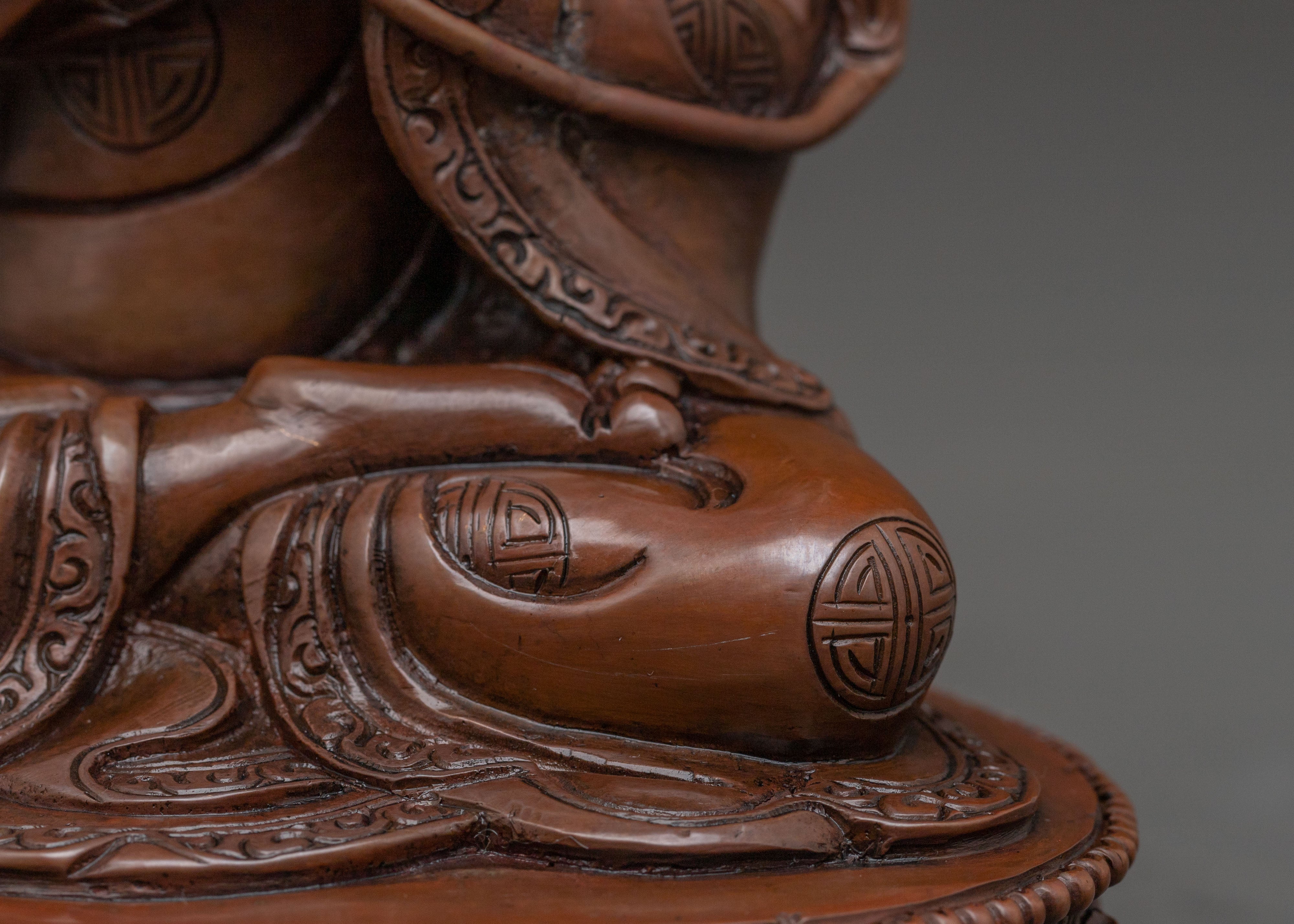 Tsongkhapa Sacred Statue | Tibetan Buddhist Master