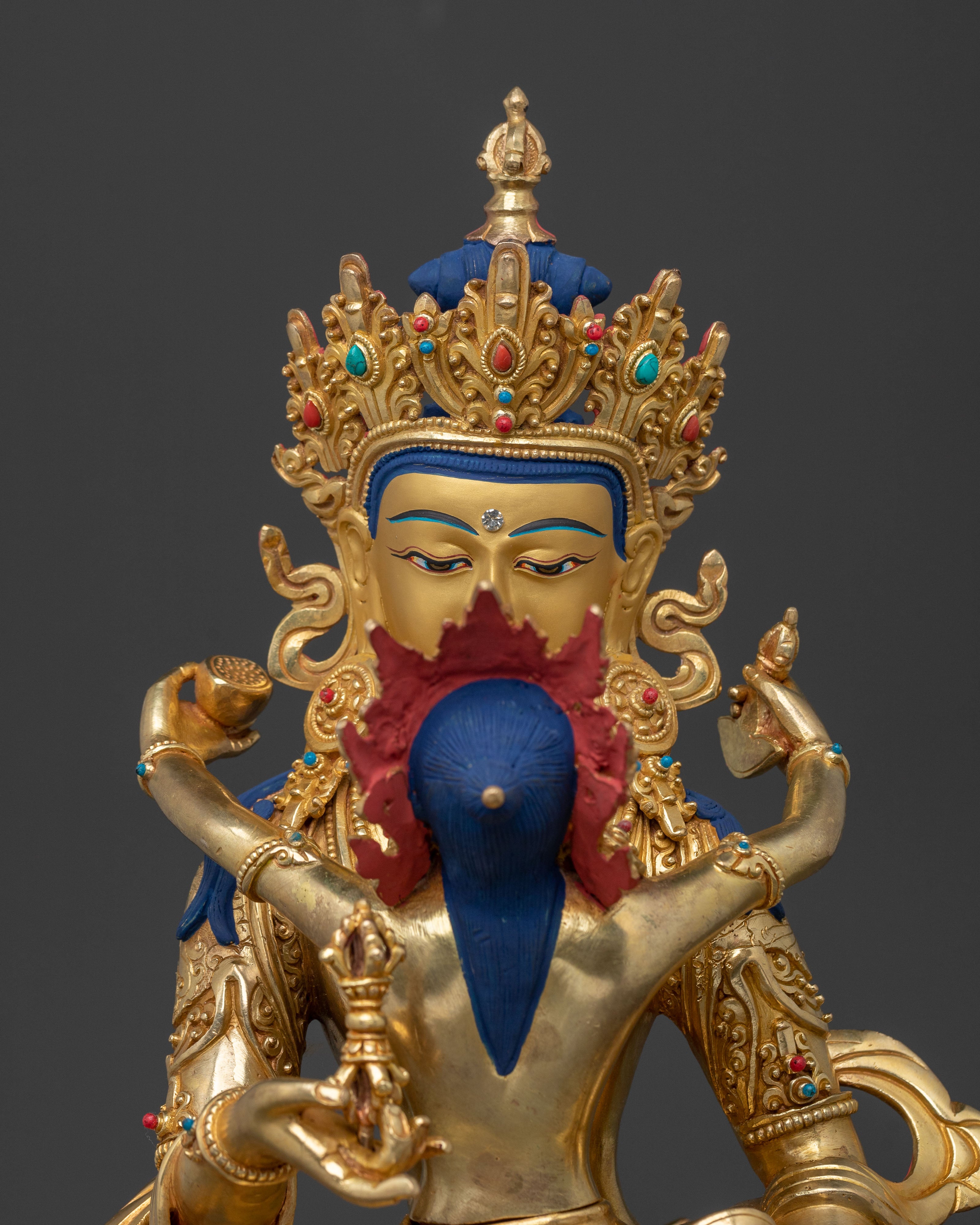 Vajrasattva Statue with Vajragarvi | Purity Figurine