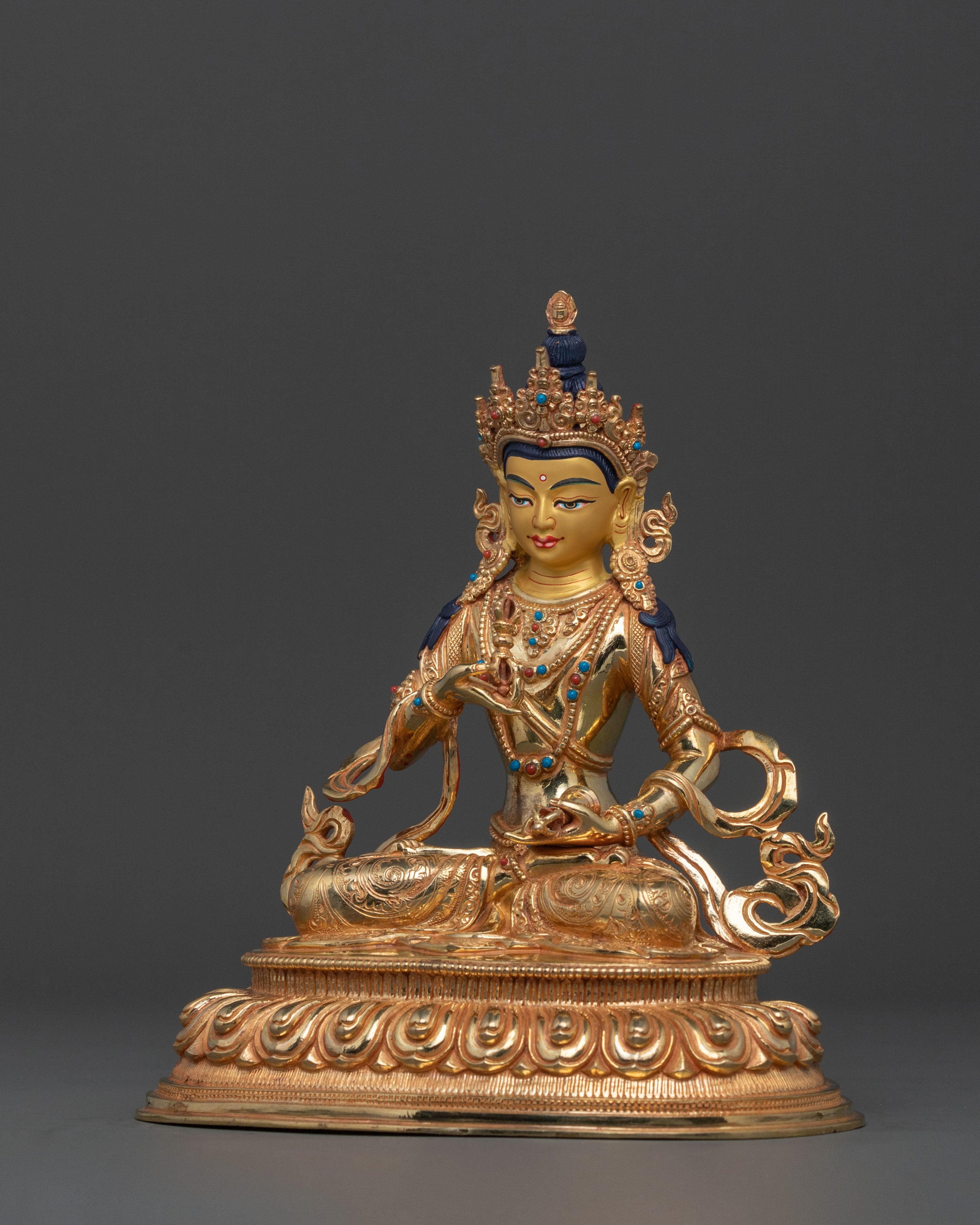 Traditional Statue of Vajrasattva | Deity of Purification Karma