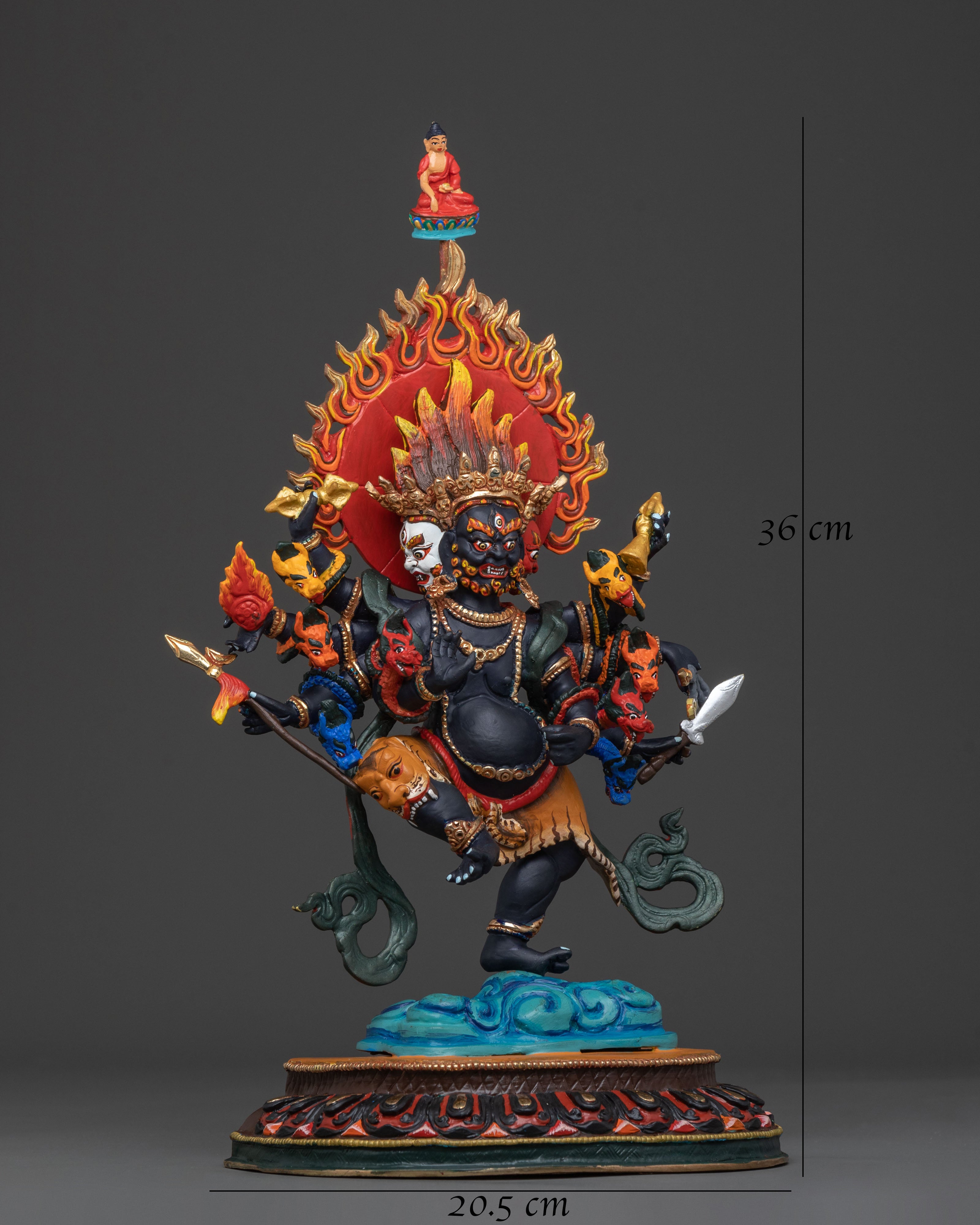 Dharma Protector: Uchusma Buddhist Statue