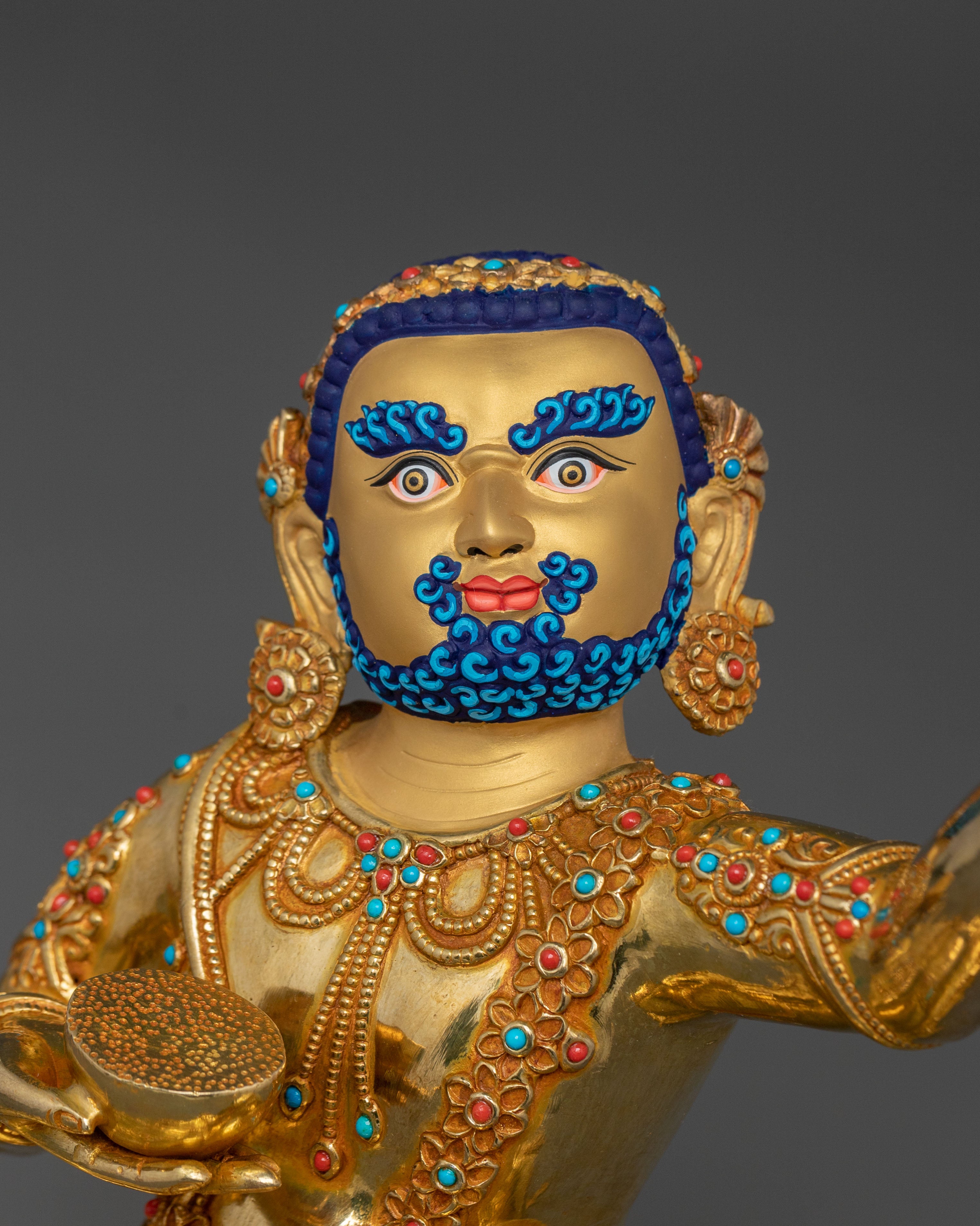 Virupa: 24K Gold Gilded Magnificent Statue