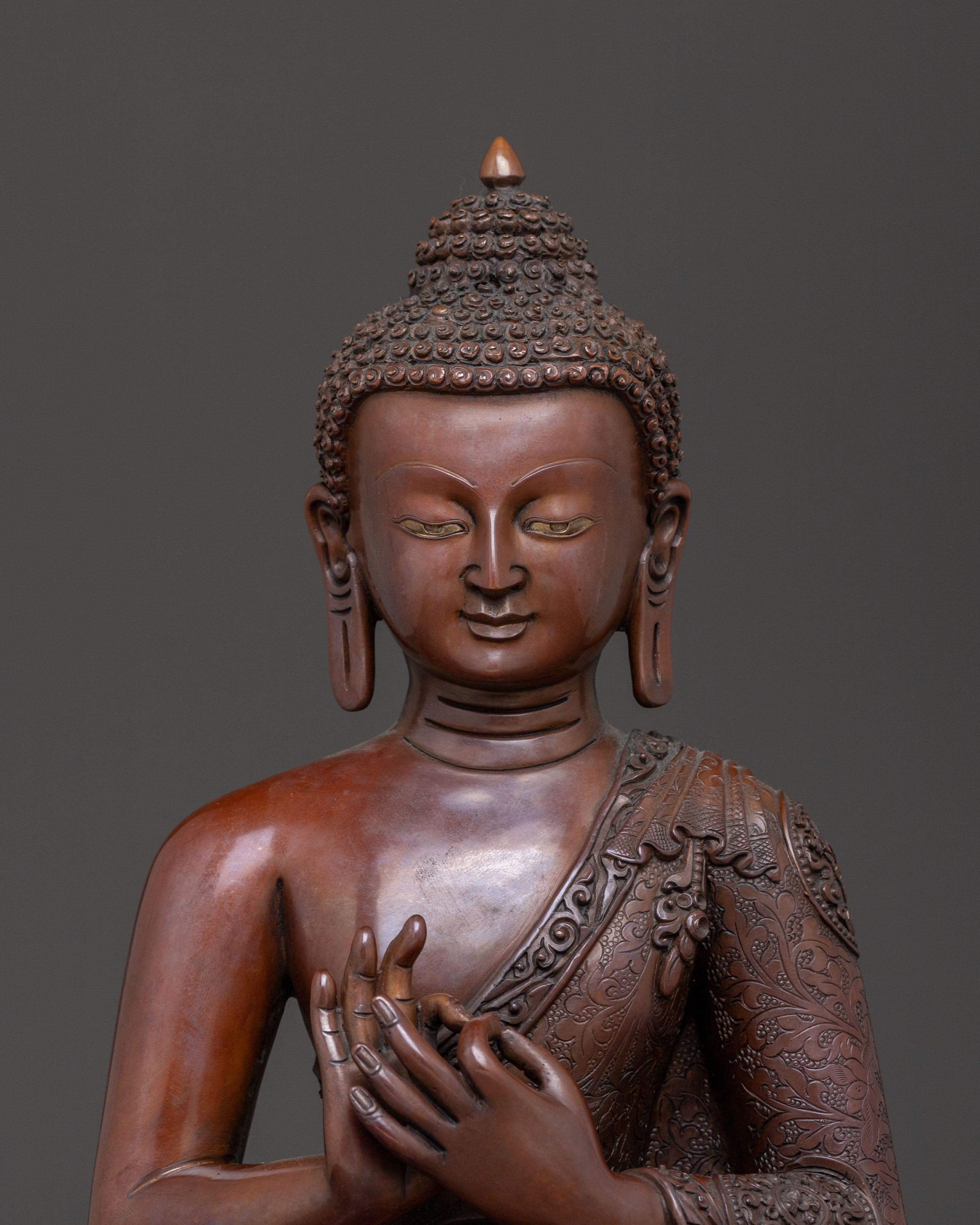 Five Dhyani Buddha Sculpture Set | Sacred Icons