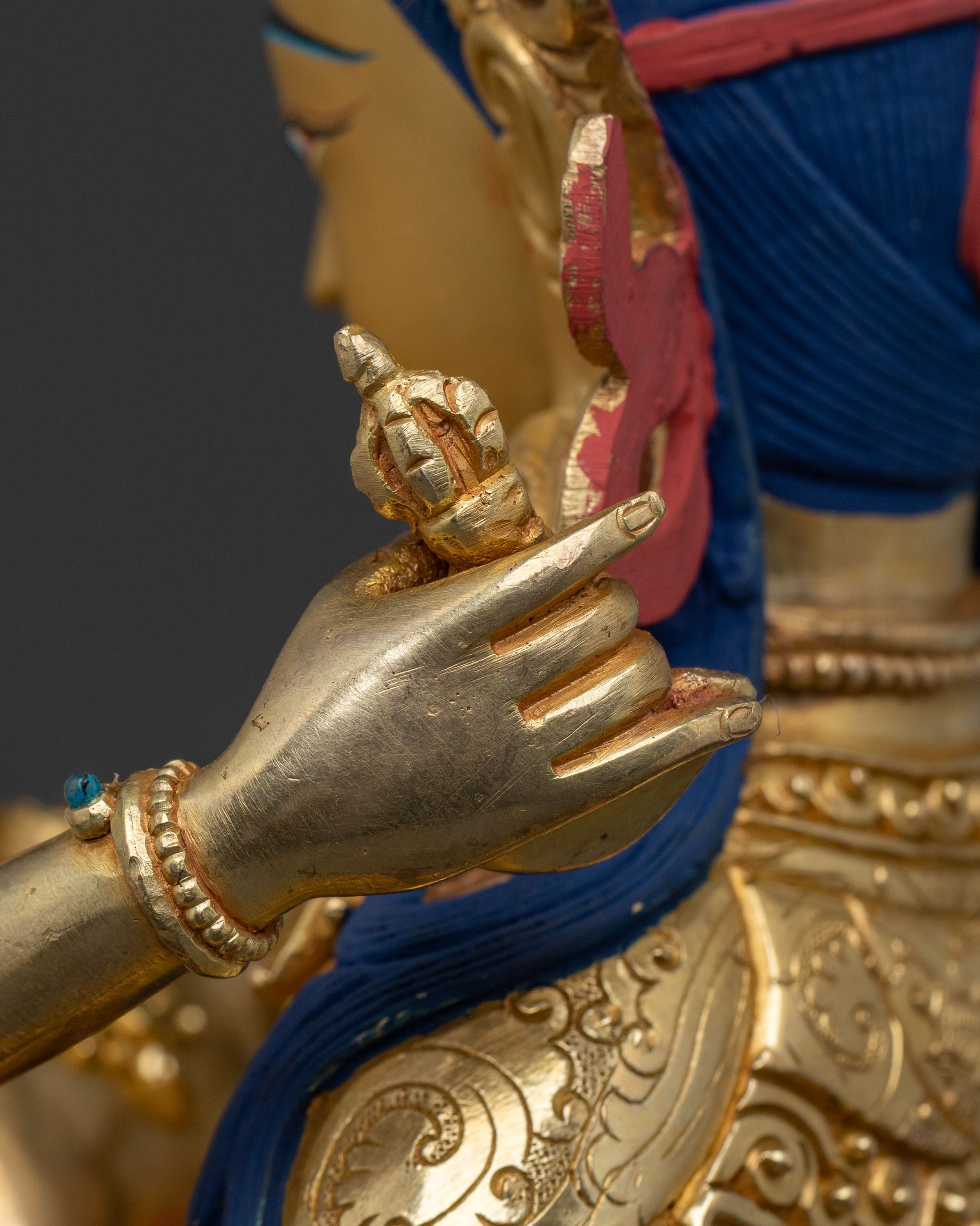 Vajrasattva Statue with Vajragarvi | Purity Figurine
