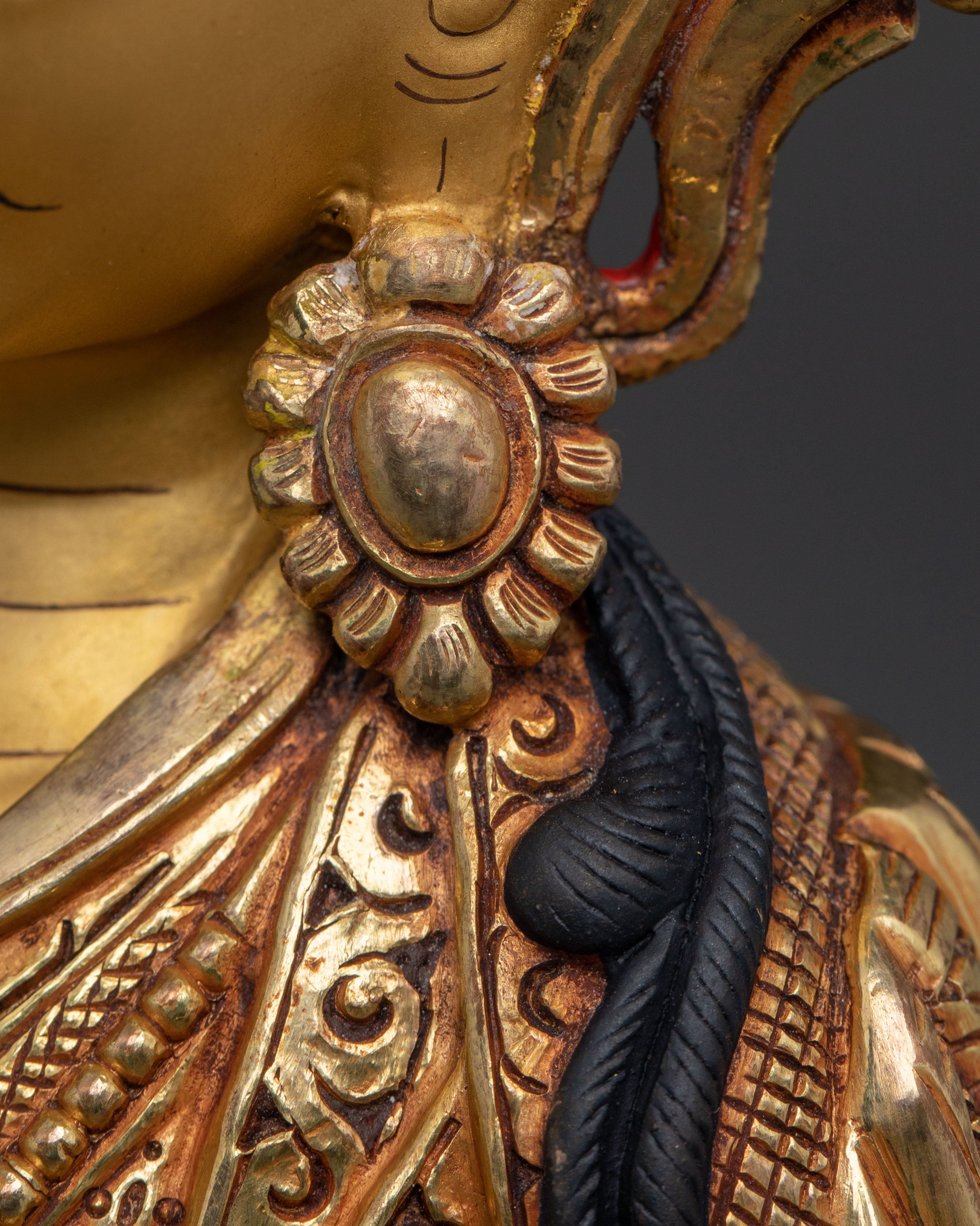 Handmade Guru Norla Statue | Buddhist Master