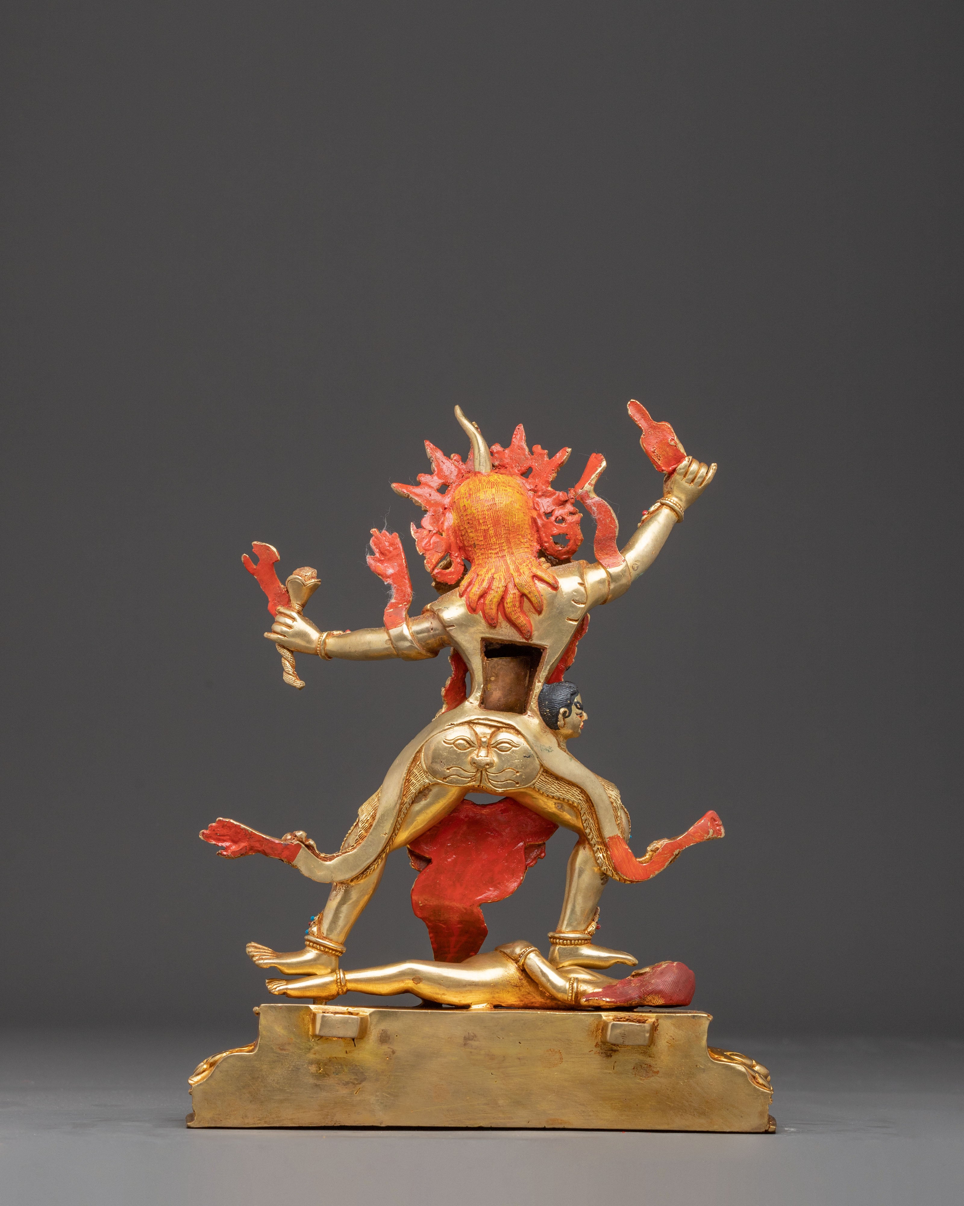 Copper Ekajati Statue: Guardian of the Dharma