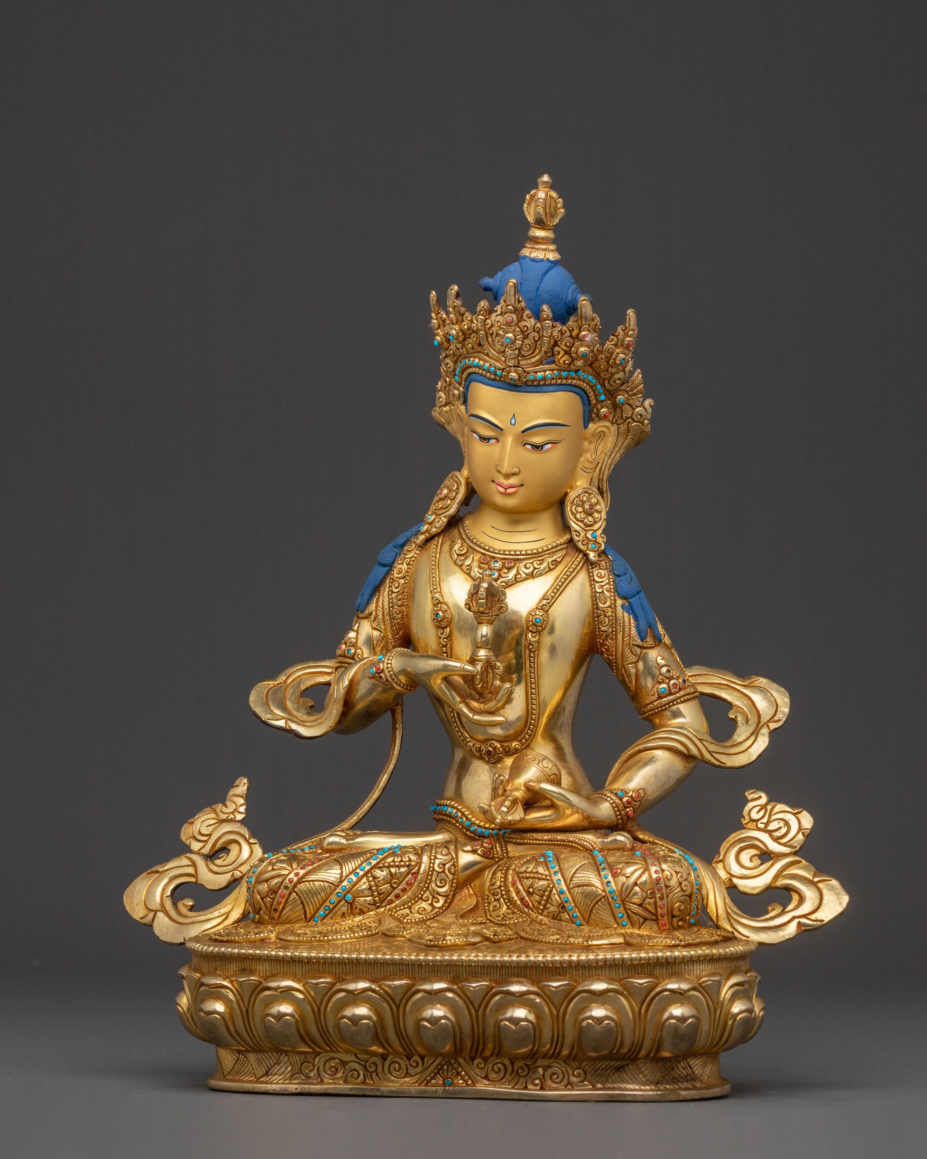 Divine Vajrasattva Statue: Purifier of Karma