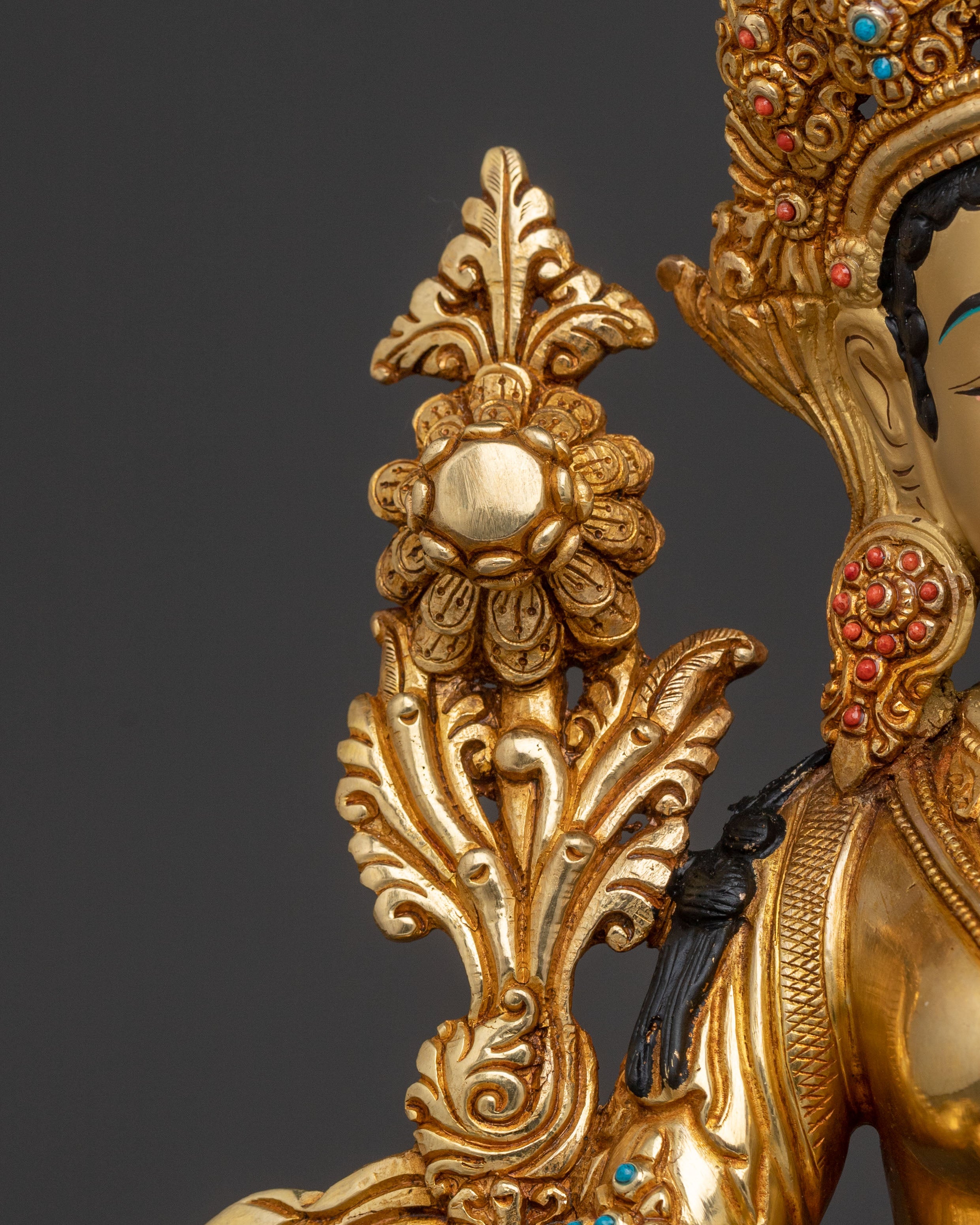 Green Tara Healing Grace Statue | Spiritual Decor