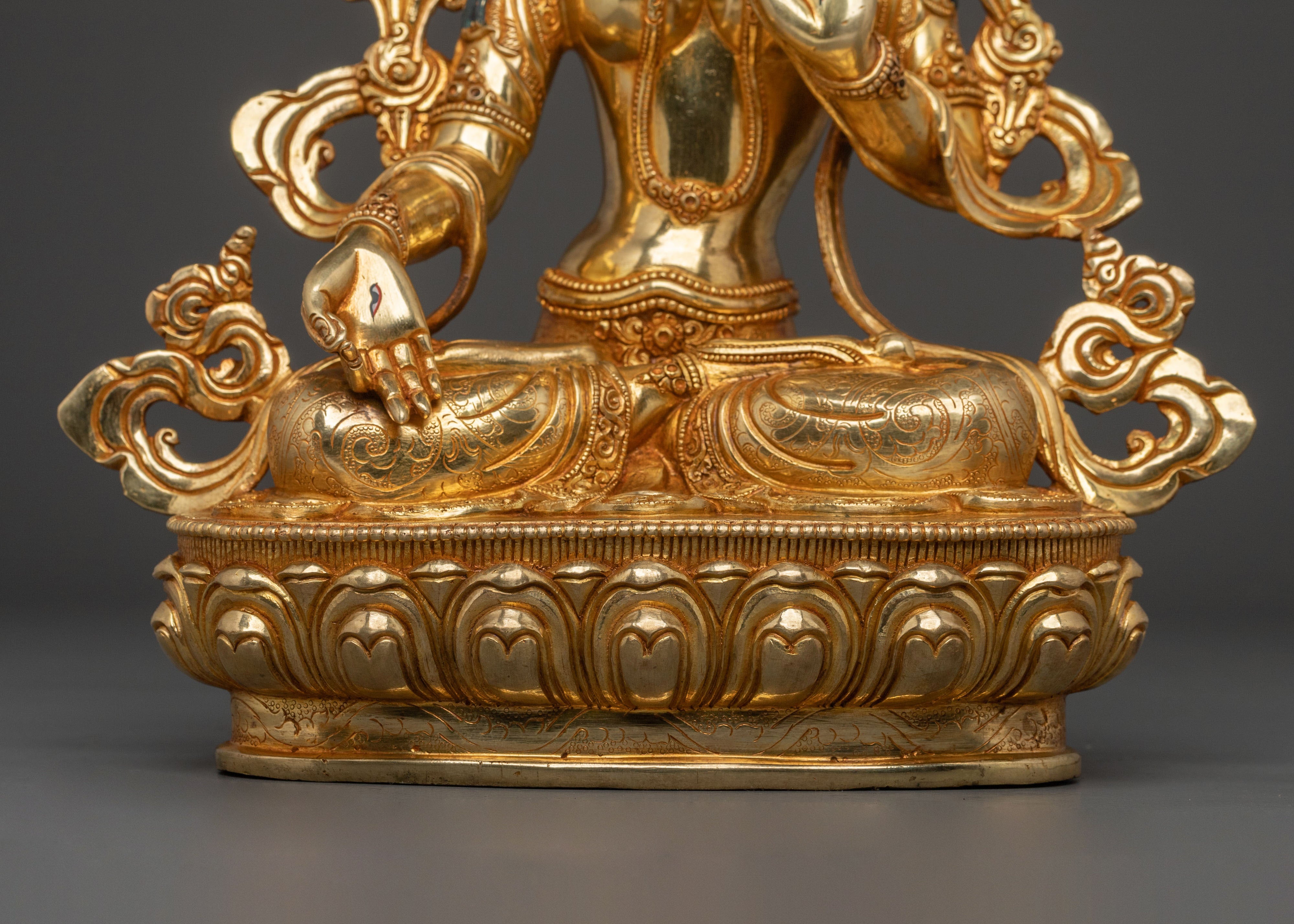 White Tara Sculpture | Symbol of Longevity