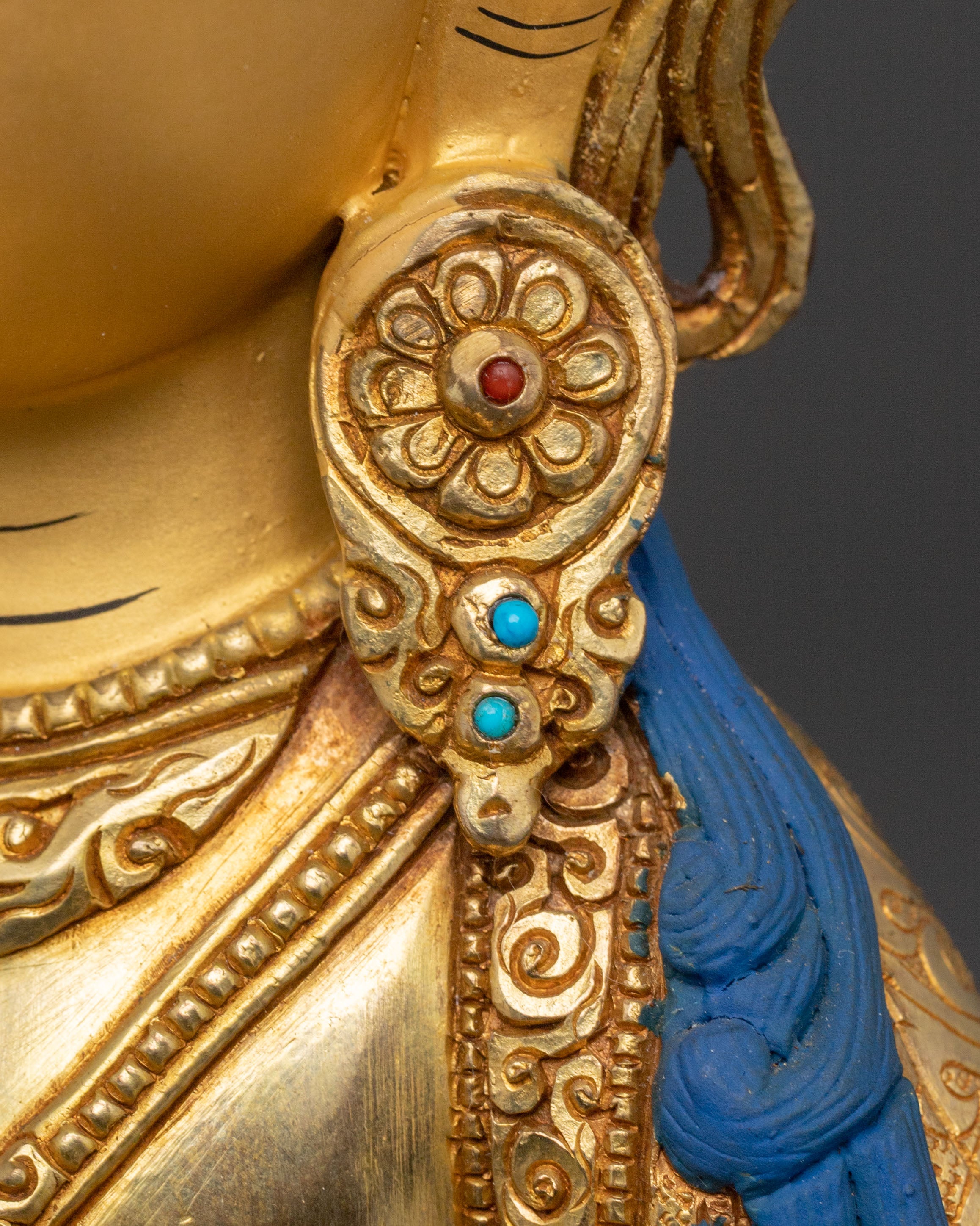 Divine Vajrasattva Statue: Purifier of Karma