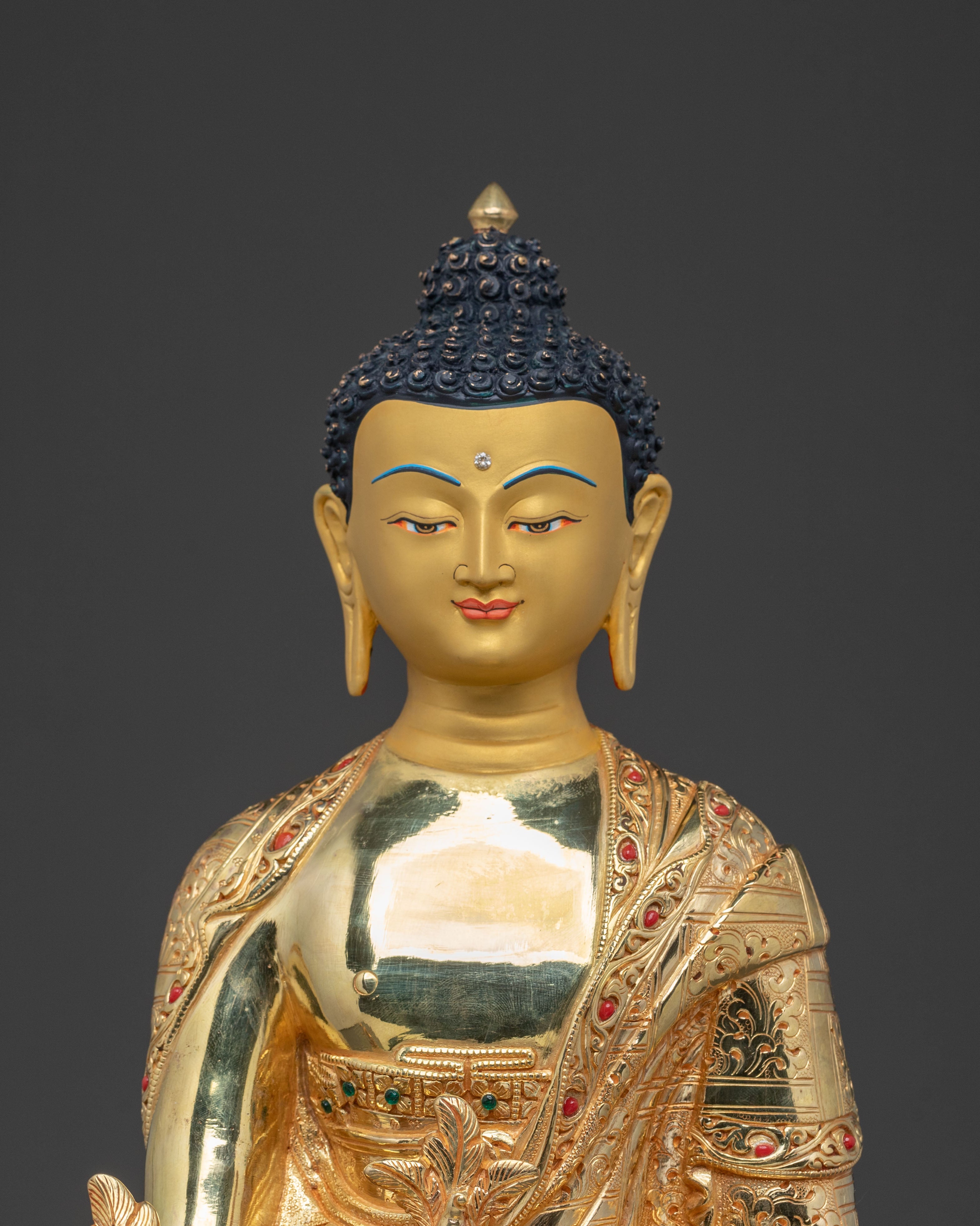 Bhaisajyaguru Sacred Healing Statue: Sacred Himalayan Art