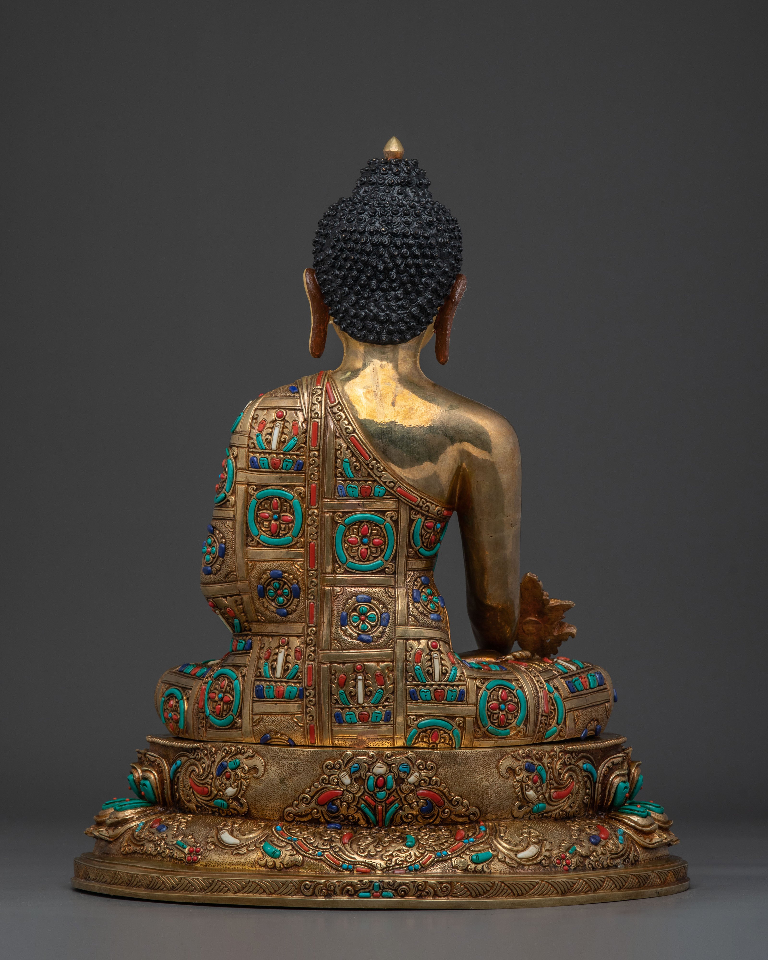Medicine Buddha Sculpture | Radiant Spiritual Healer