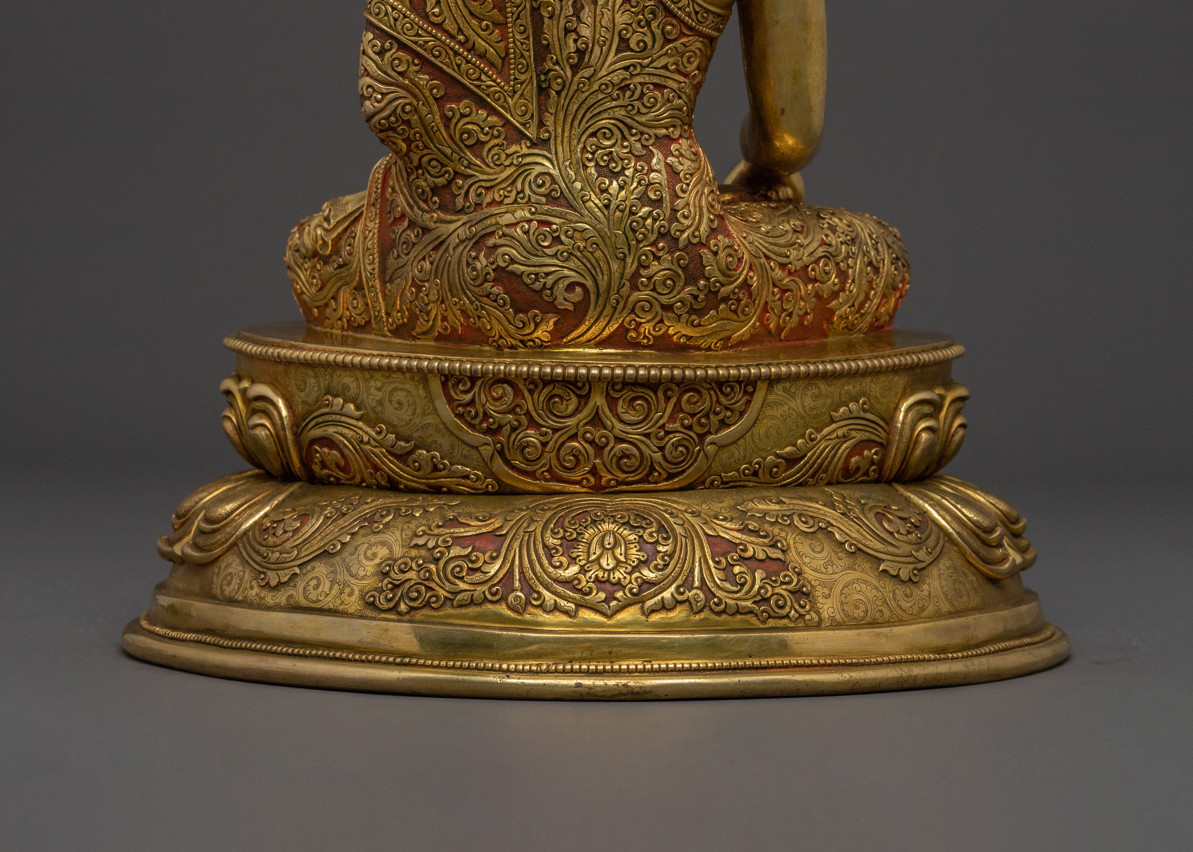 Handmade Shakyamuni Buddha Dharma Statue for Altars
