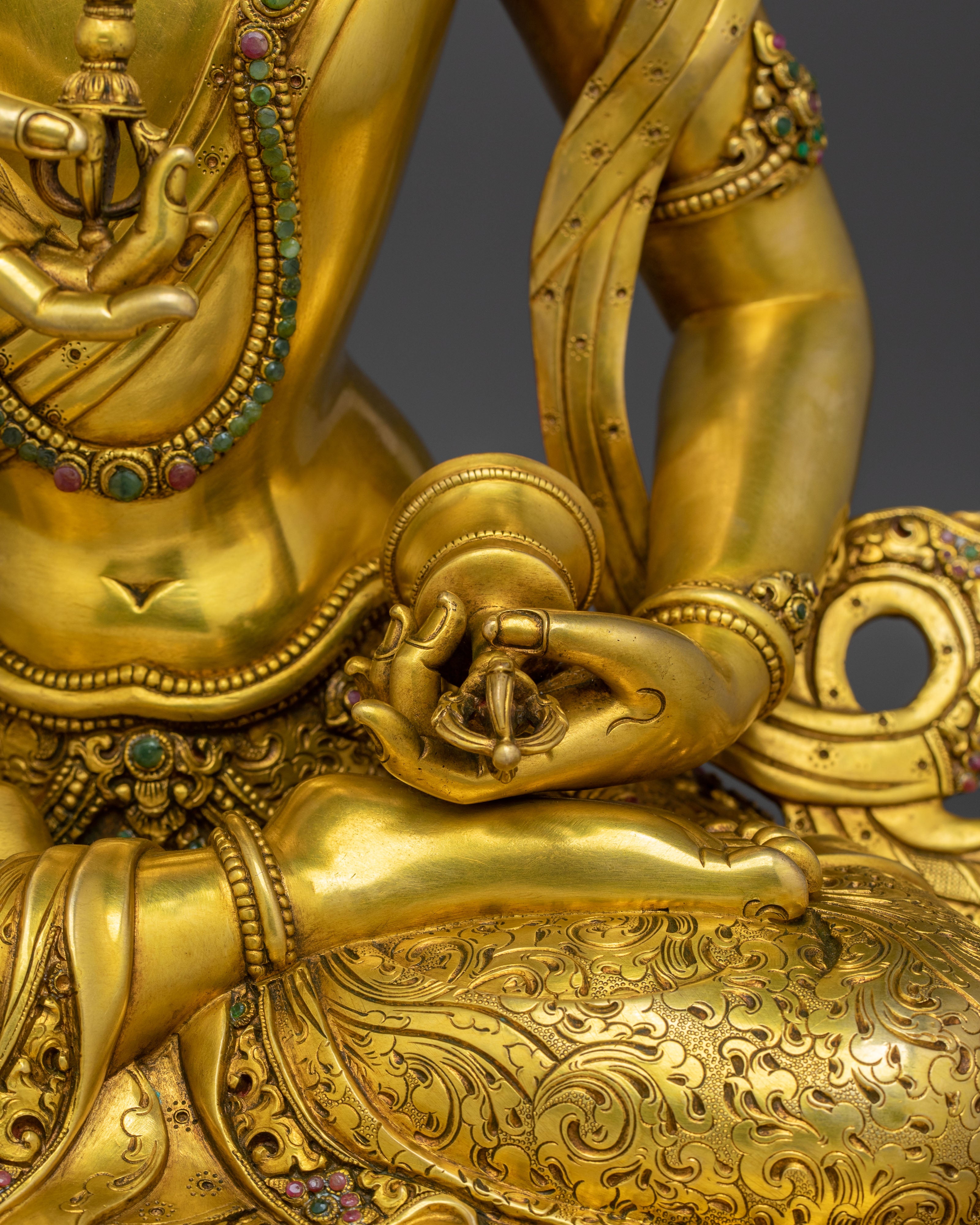Vajrasattva Sacred Statue | Tibetan Buddhist Deity