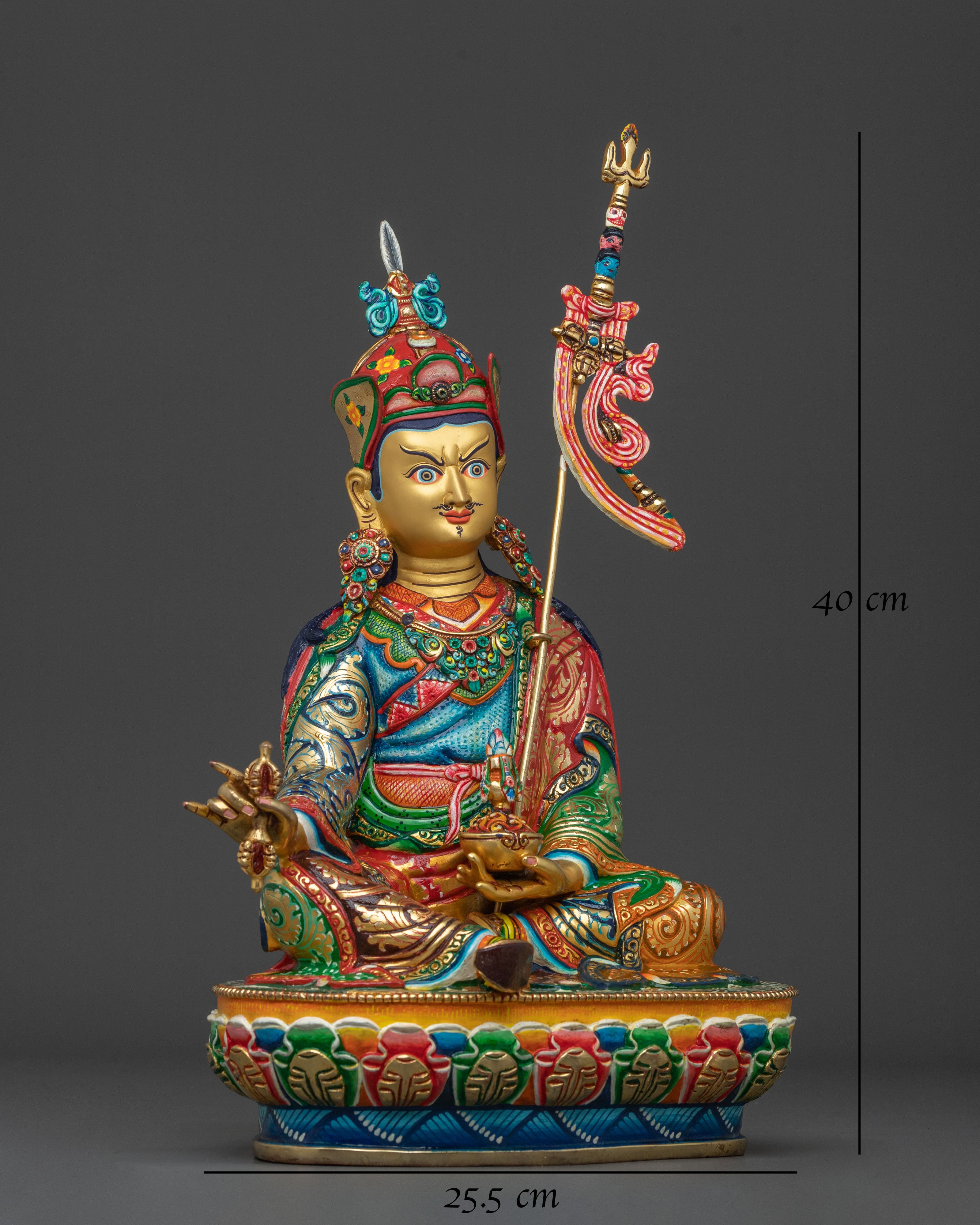 Guru Rinpoche Sacred Statue | Wisdom Figurine