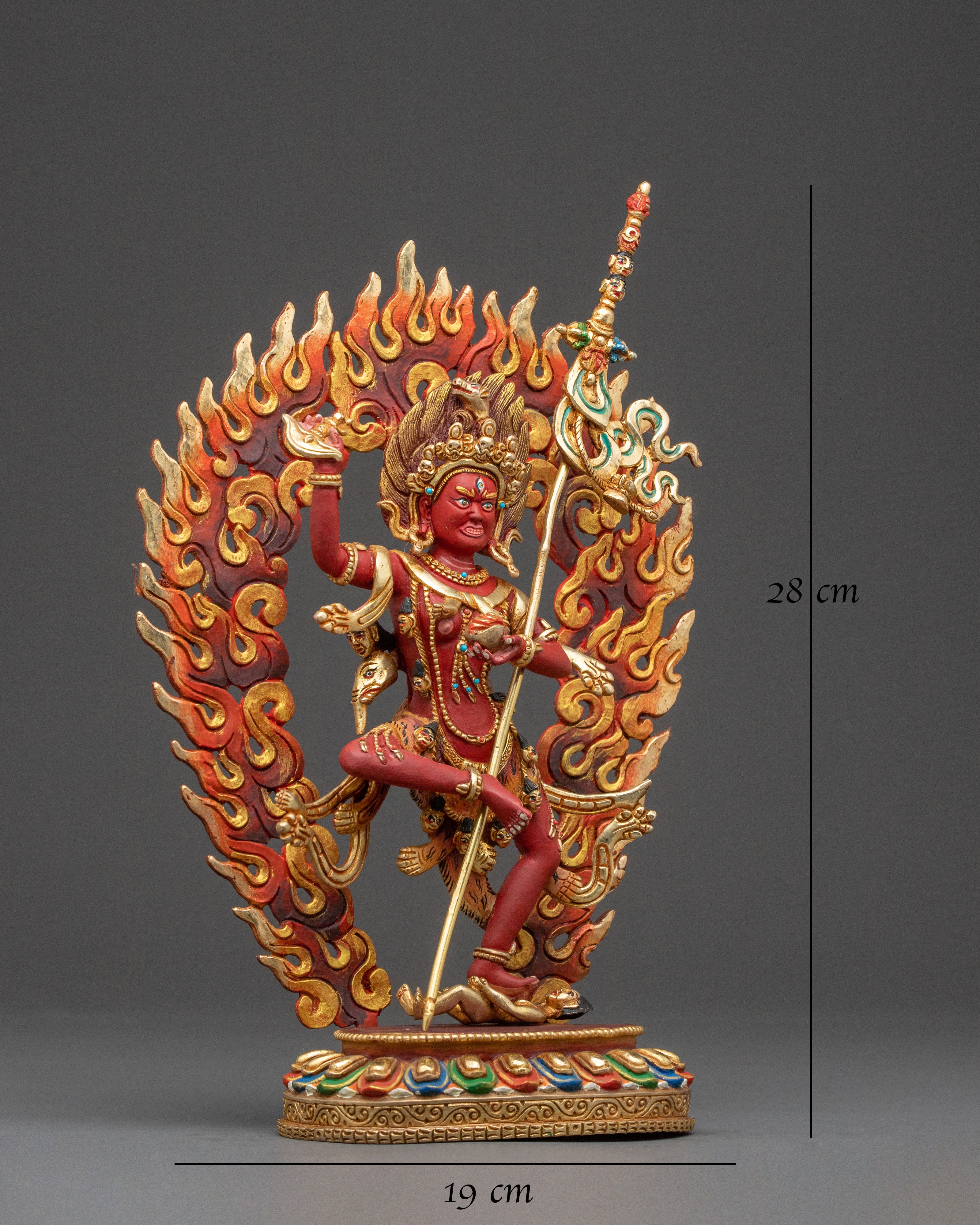 Troma Nagmo Tantric Statue | Goddess of Wrath