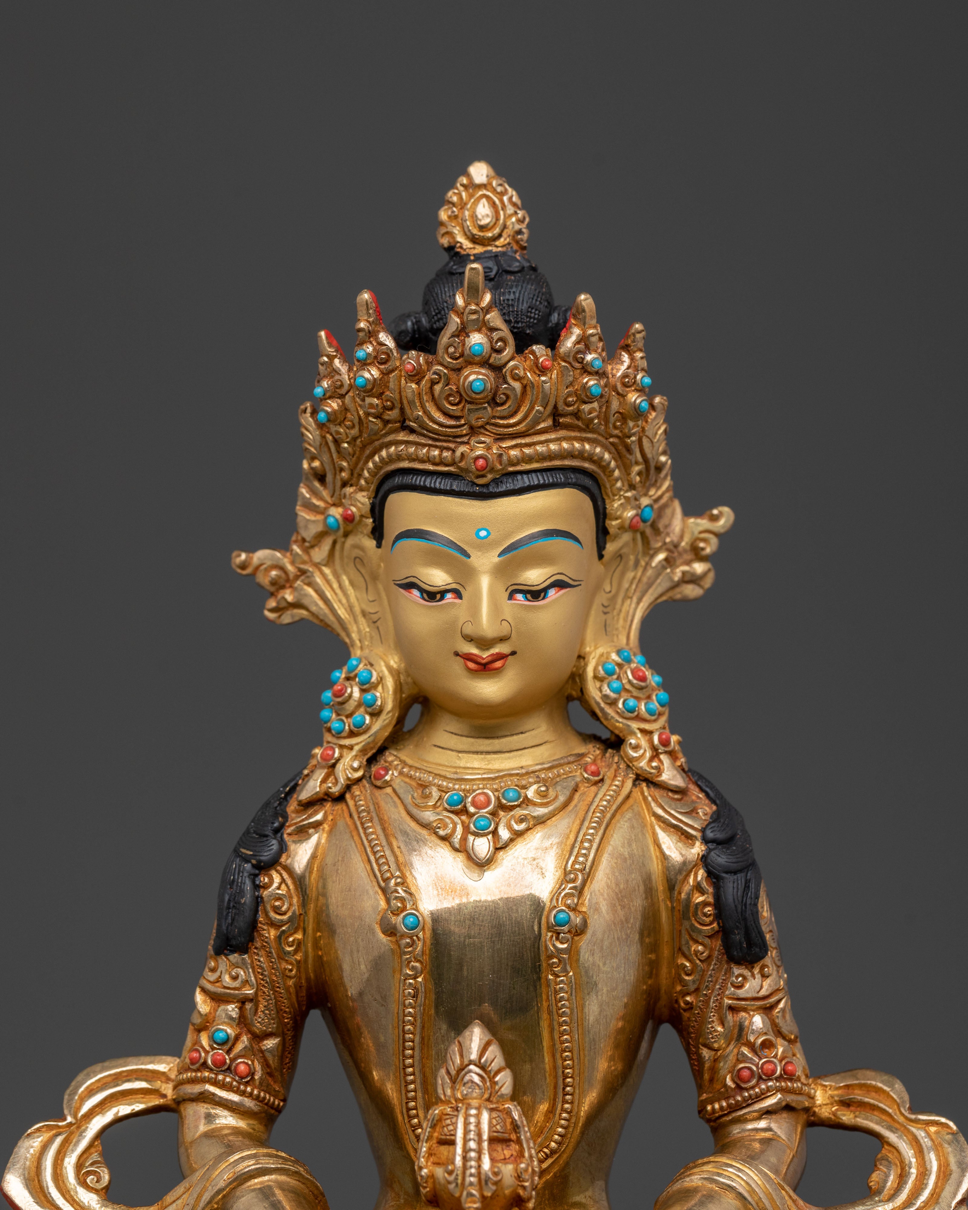 Peaceful Statue of Amitayus Buddha | Buddha of Longevity