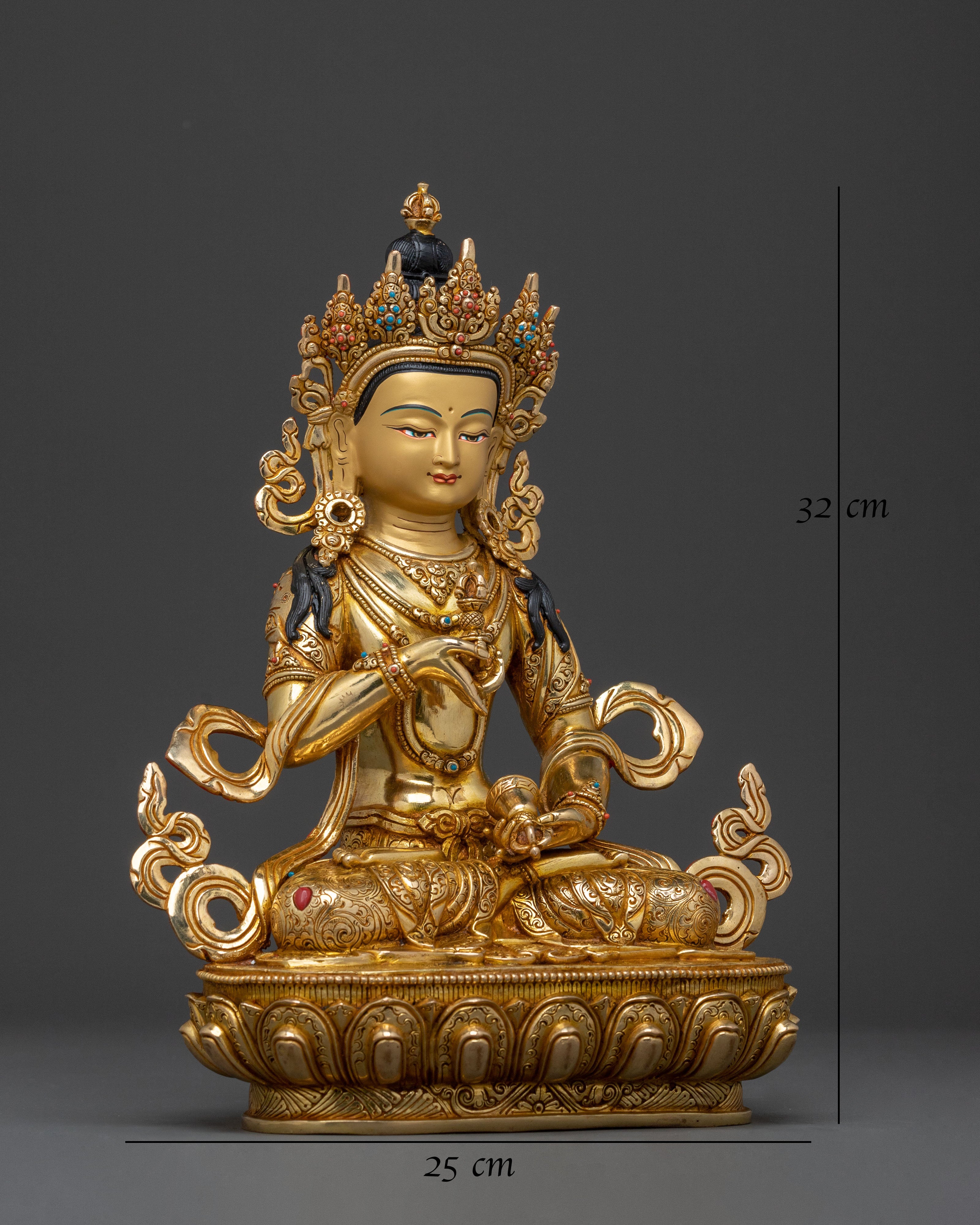 Vajrasattva Buddha Statue | Meditation Decor