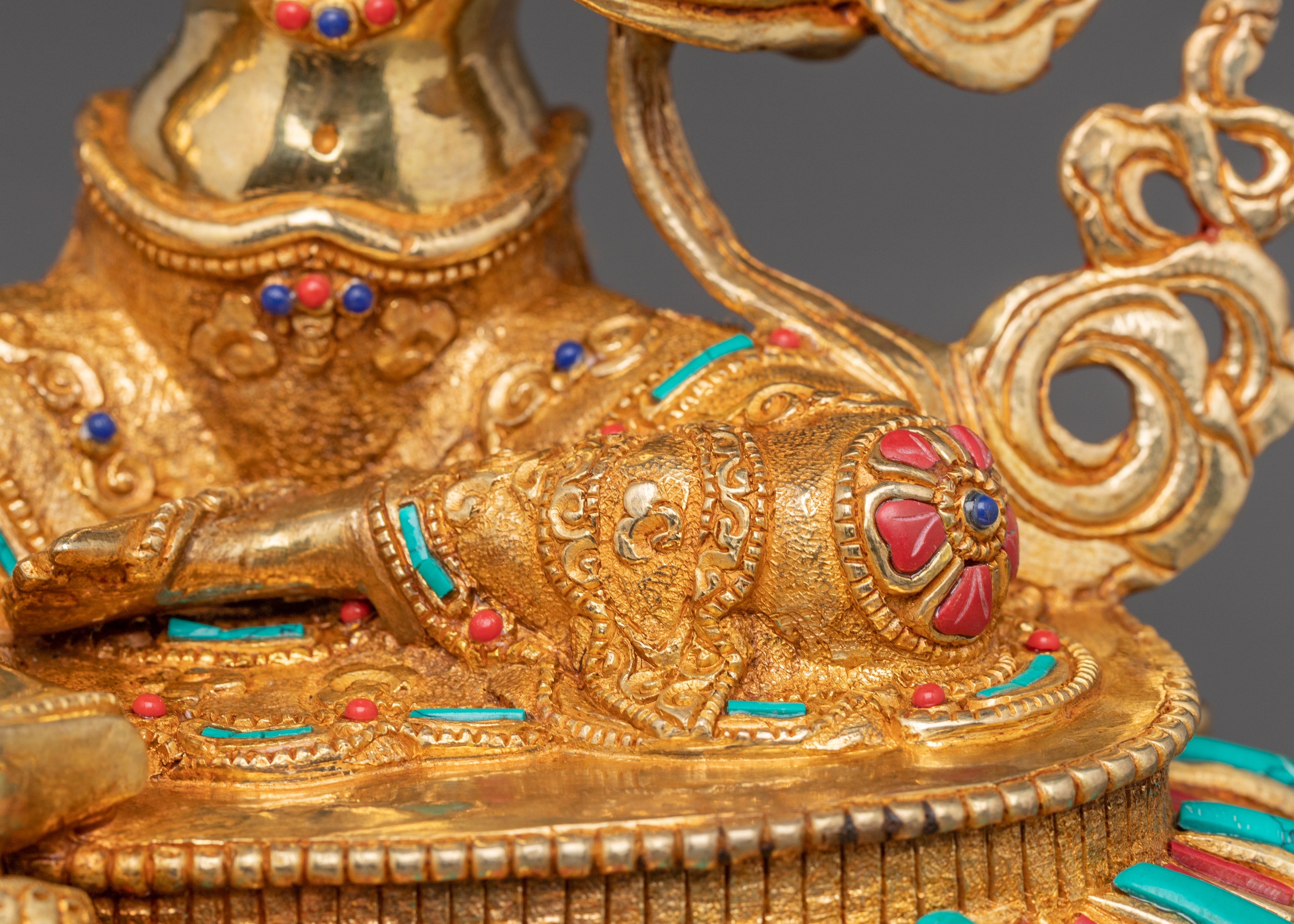 Handcrafted Copper Statue of Mother Green Tara | Female Buddha