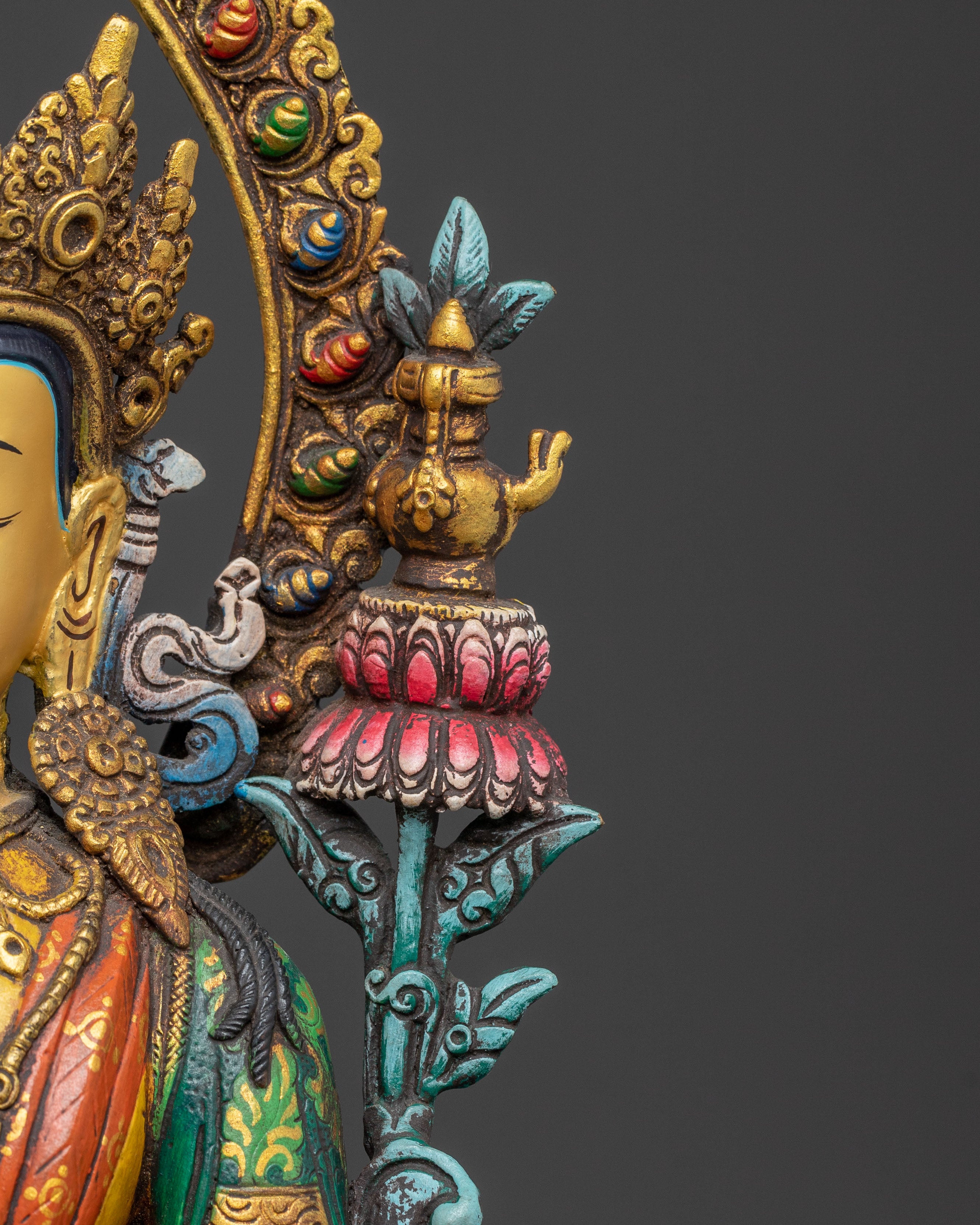 Maitreya Buddha Sculpture: The Buddha of The Future | Traditional Artwork